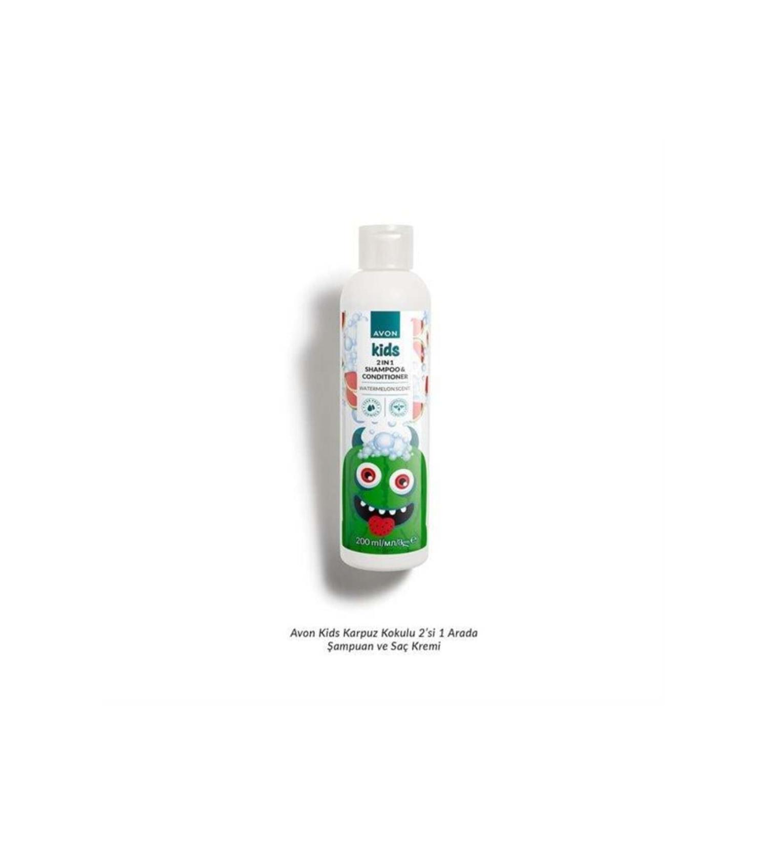 Avon Kids Watermelon Scented 2 in 1 Shampoo and Conditioner 200ml