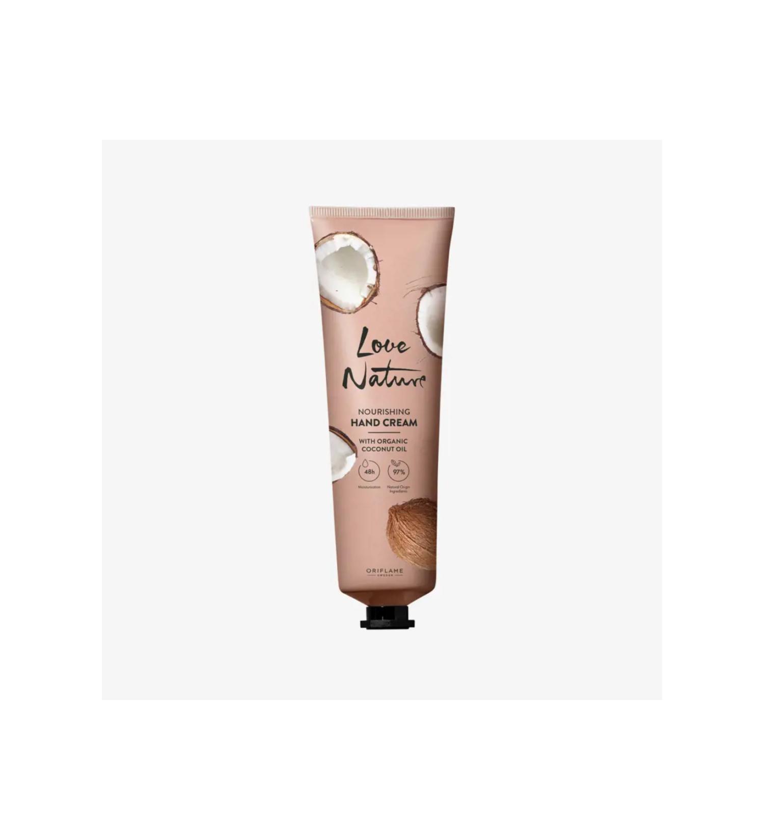Oriflame Nourishing Hand Cream with Organic Coconut Oil 150 ml Large