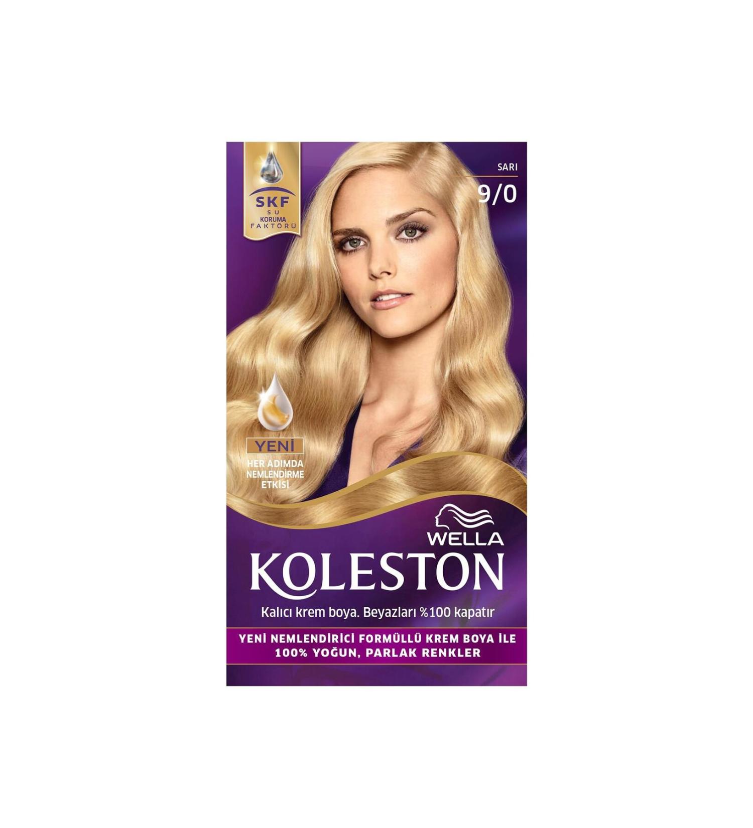 Wella Koleston Kit Hair Dye 9/0 Blonde