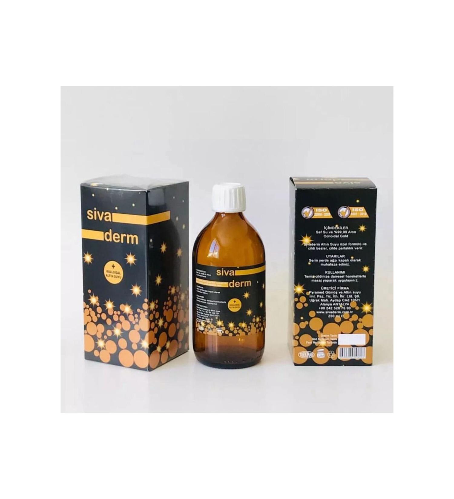 Siva Derm COLLOIDAL GOLD WATER