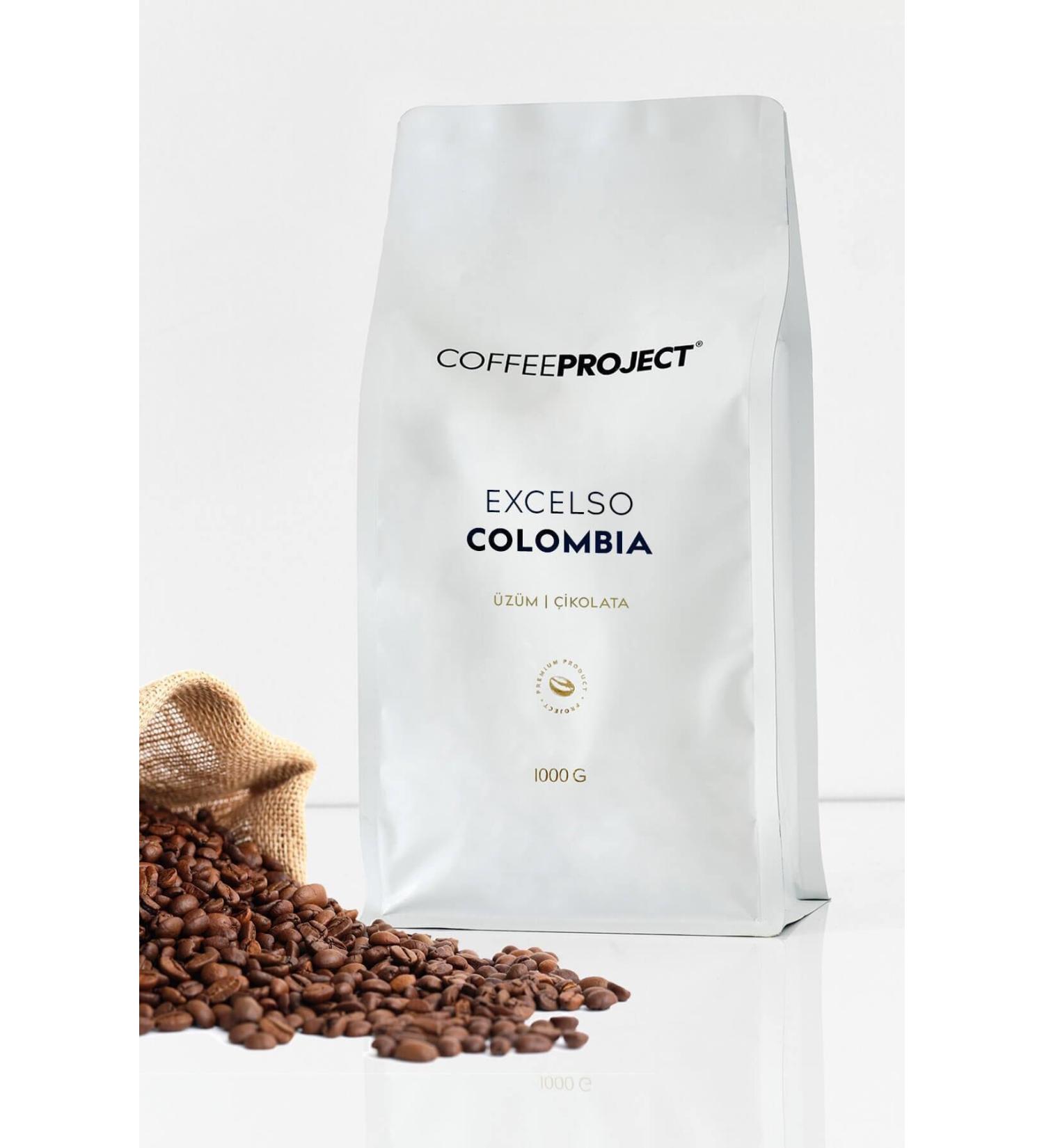 Coffee Project 1 Kg Colombia - Excelso | Filter coffee - Buy Online on GoSupps.com