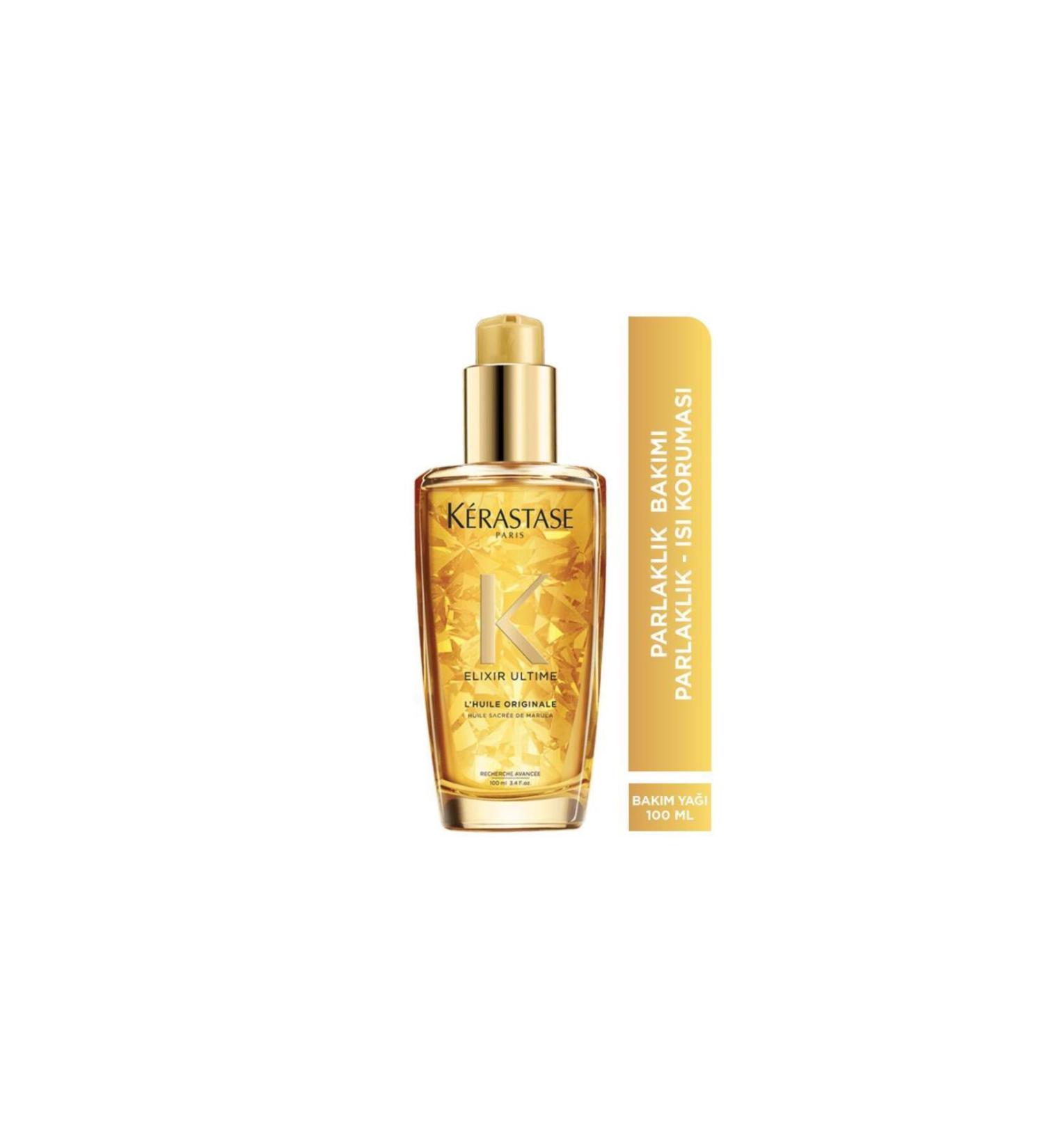 Kerastase Ultime Elixir Multi-Purpose Hair Care Oil for Dull Hair 100ml - Buy Online on GoSupps.com