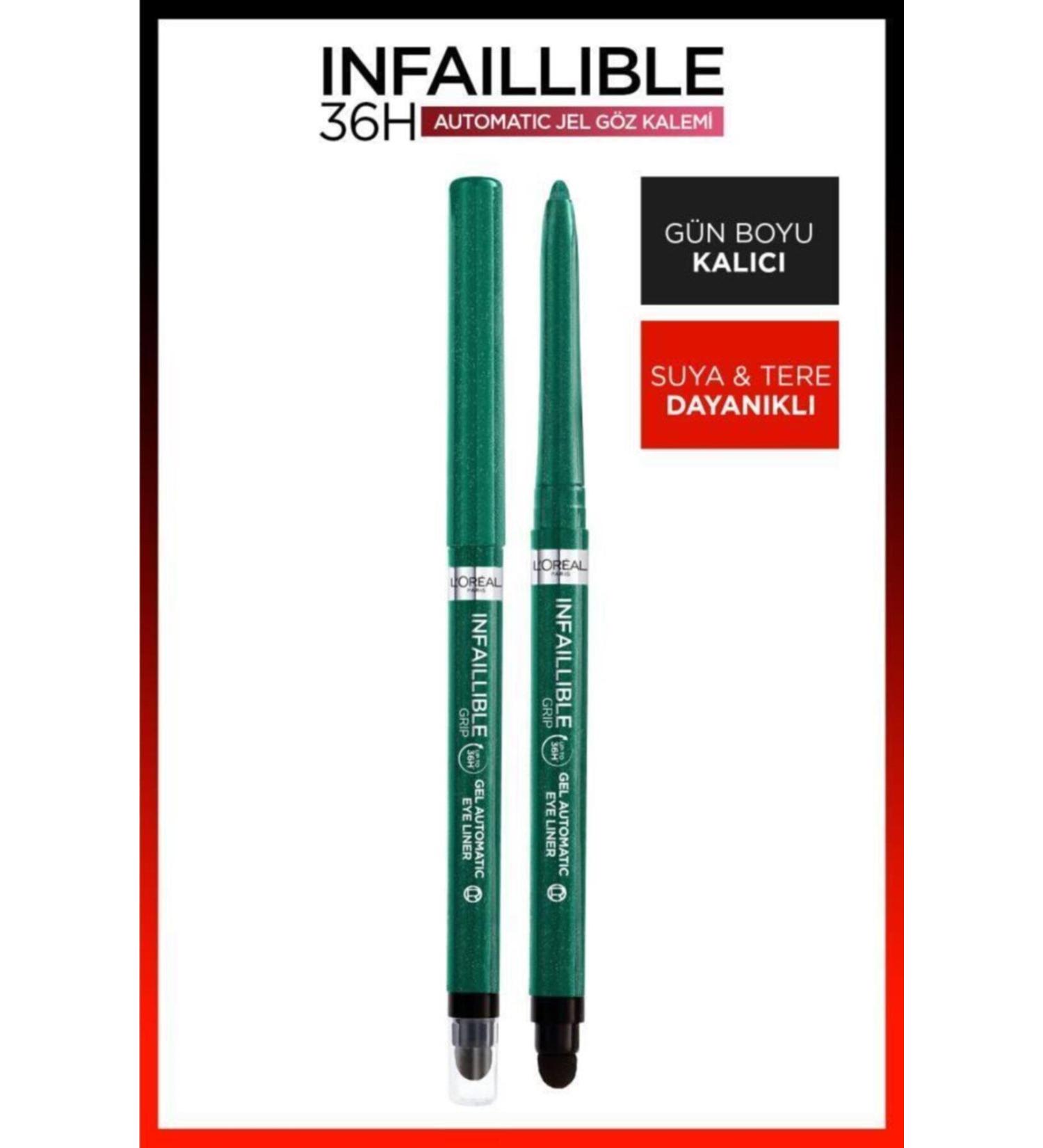 L'Oreal Paris Loreal Paris Infaillable Automatic Gel Eyeliner - Emerald Green