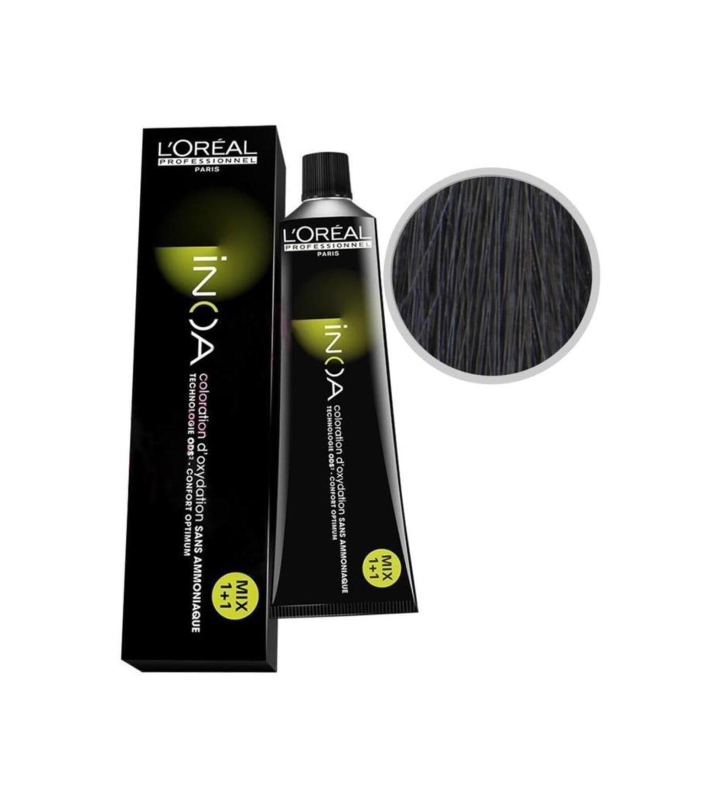 INOA Inoa Hair Dye 1 Black 60 ml
