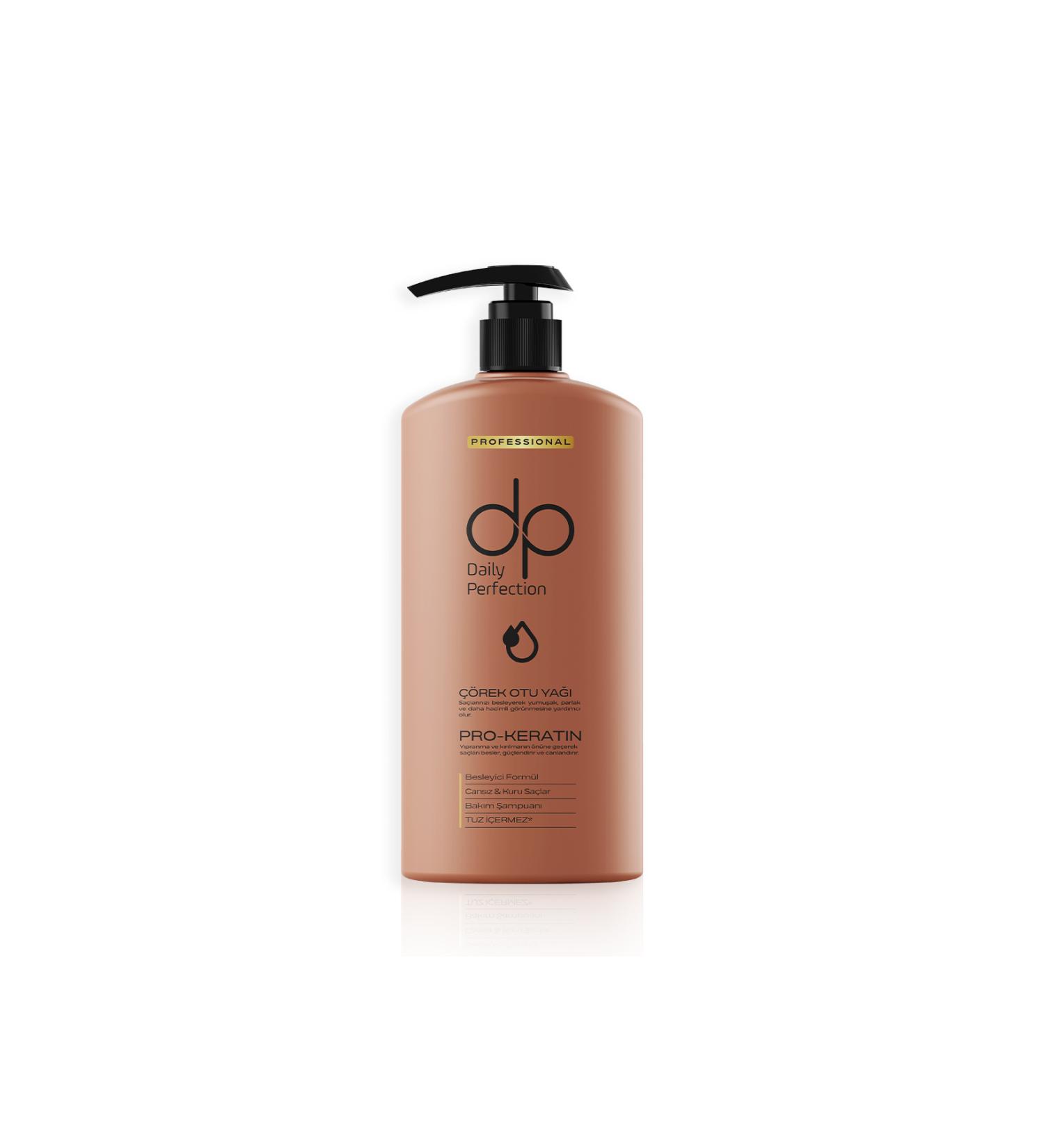 DP Daily Perfection Shampoo Black Cumin Oil 800 ml - Buy Online on GoSupps.com