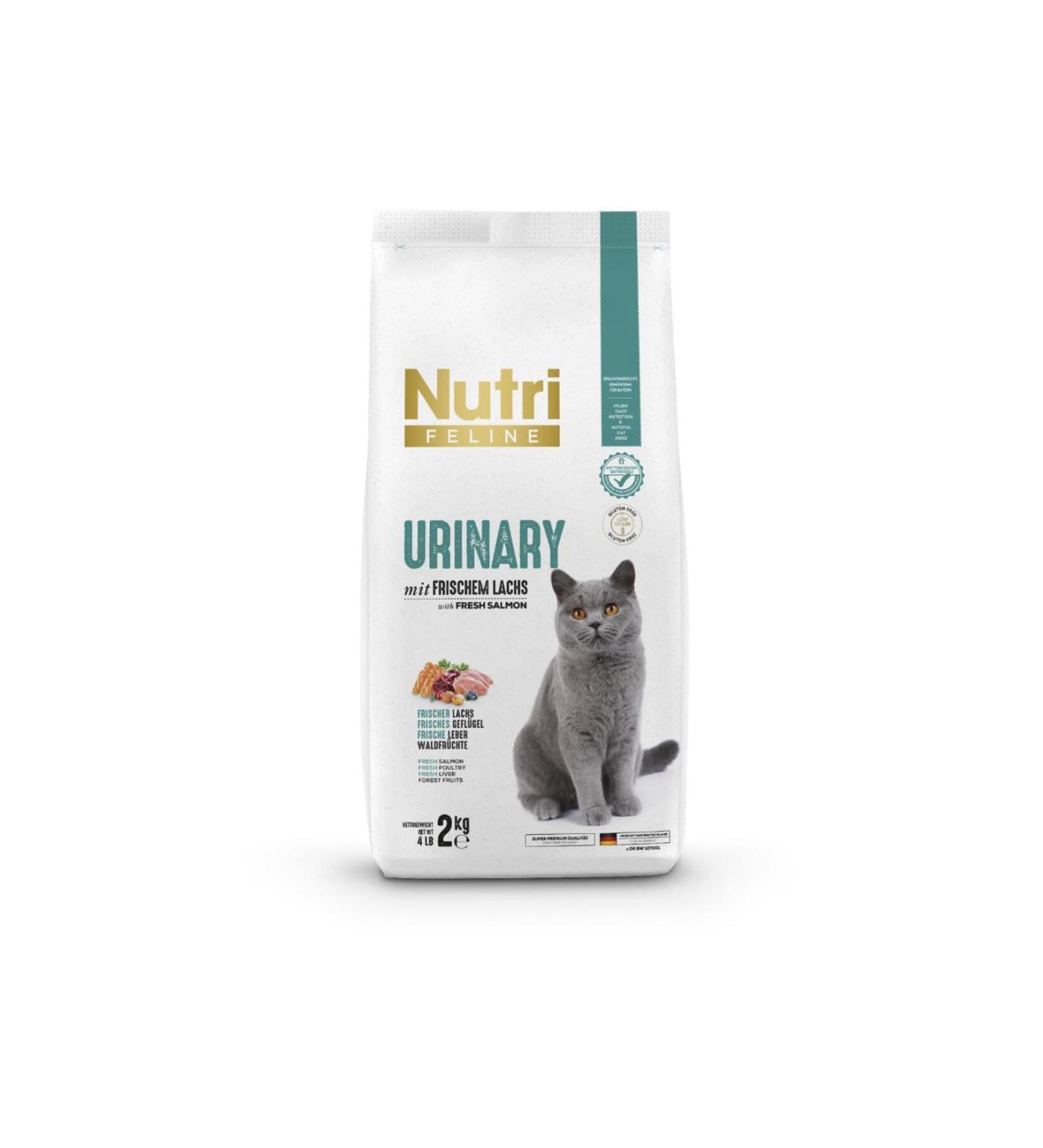 Nutri Feline 2kg Adult Urinary Cat Food with Salmon Meat - Buy Online on GoSupps.com