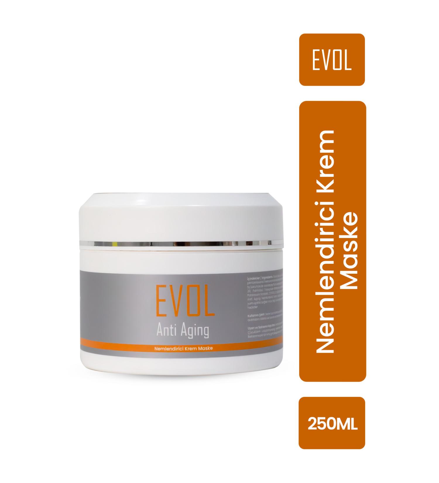 EVOL Moisturizing Cream Mask Anti Aging 250 ML