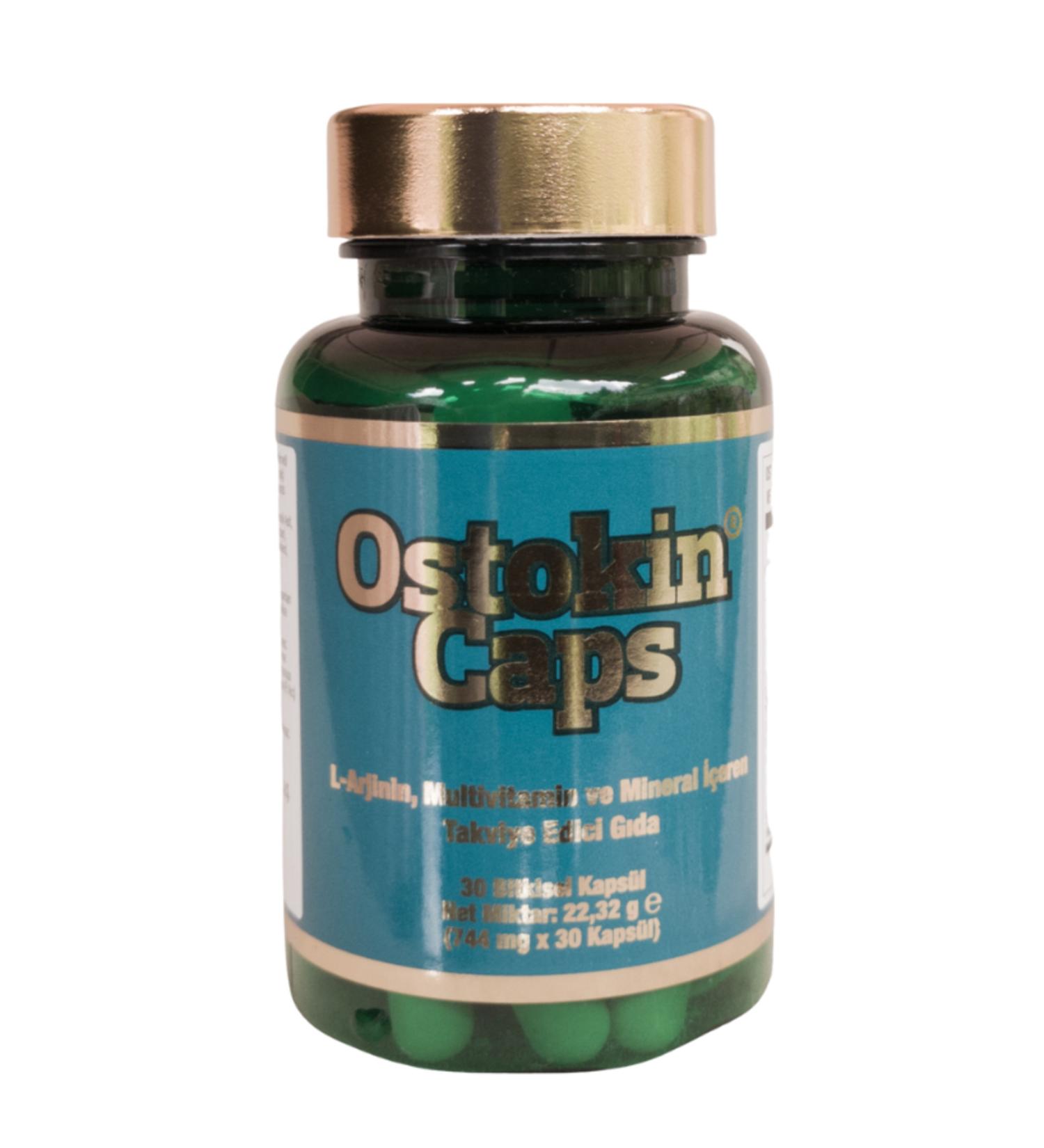 Ostokin Caps L-arginine Multivitamin and Mineral Supplementary Food - Buy Online on GoSupps.com
