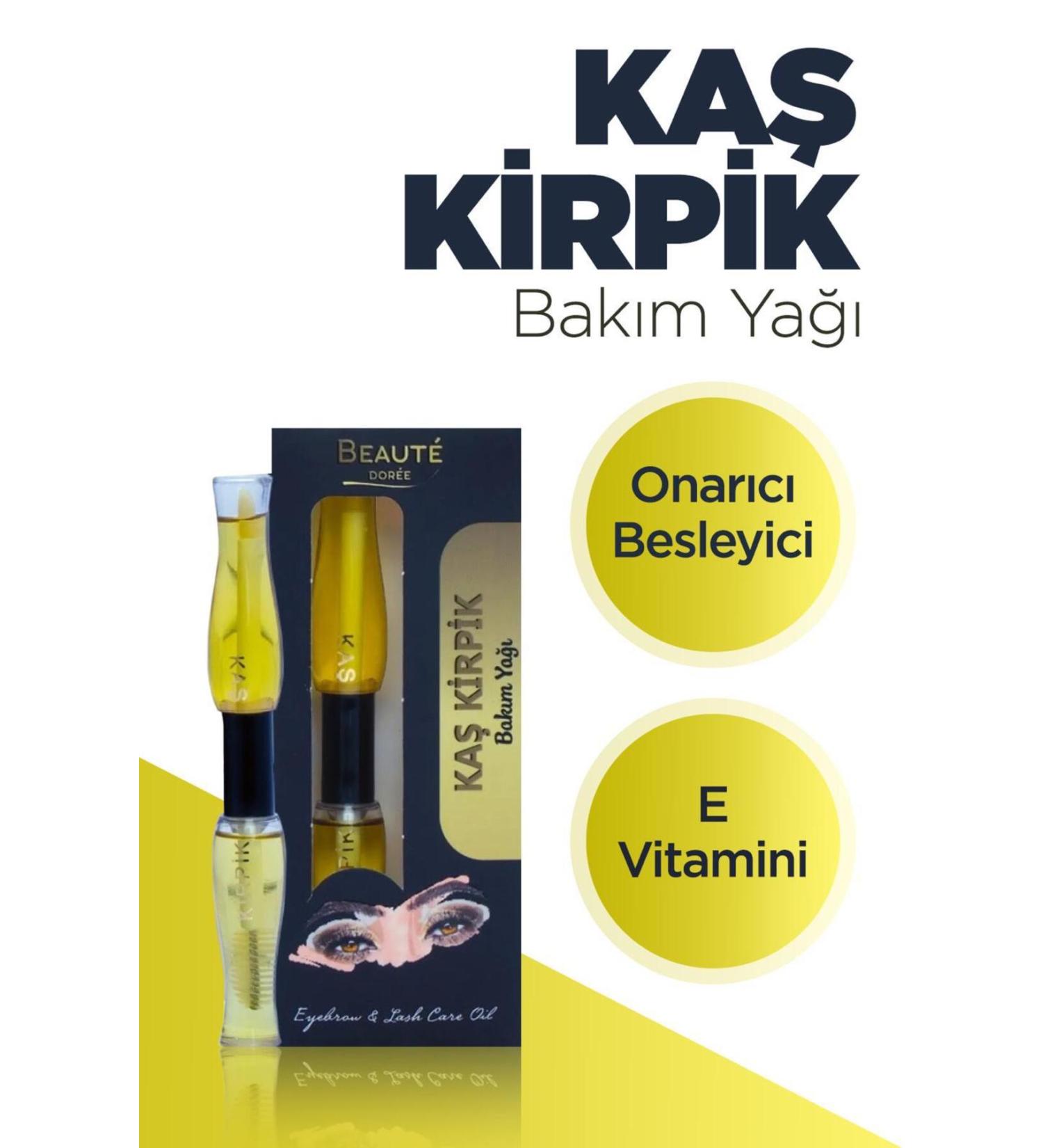 DOREE BEAUTE Eyebrow eyelash serum vitamin e with keratin 20 ml - Buy Online on GoSupps.com