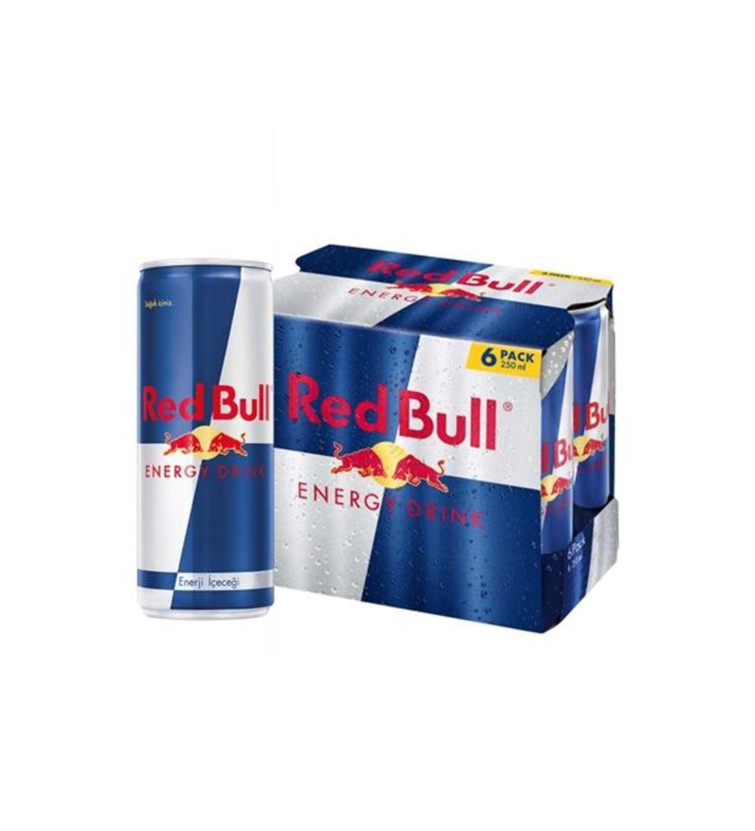 Red Bull Energy Drink 6x250 Ml. (2's)