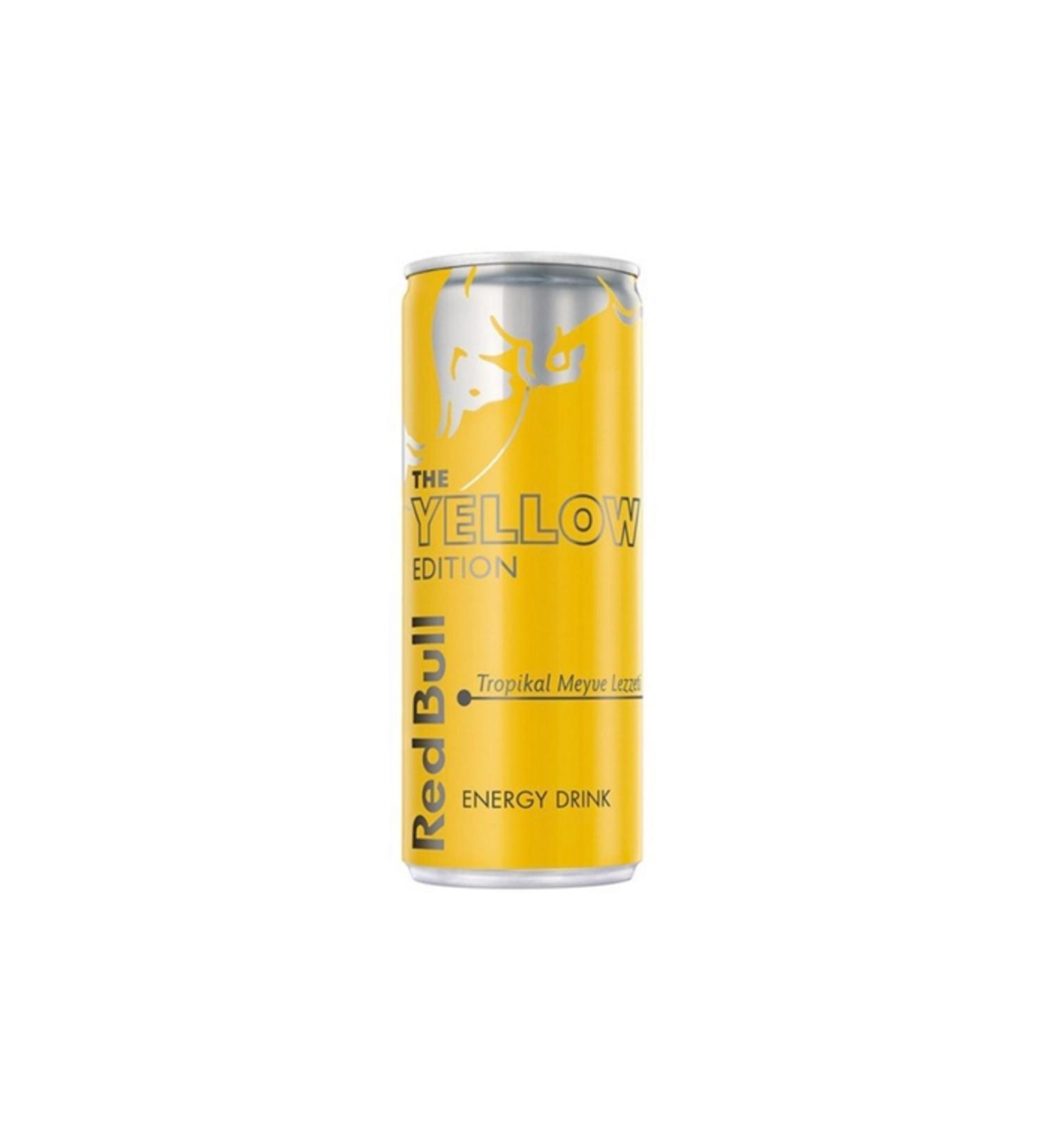Red Bull Yellow Summer Drink 250 Ml. (12 PACK)