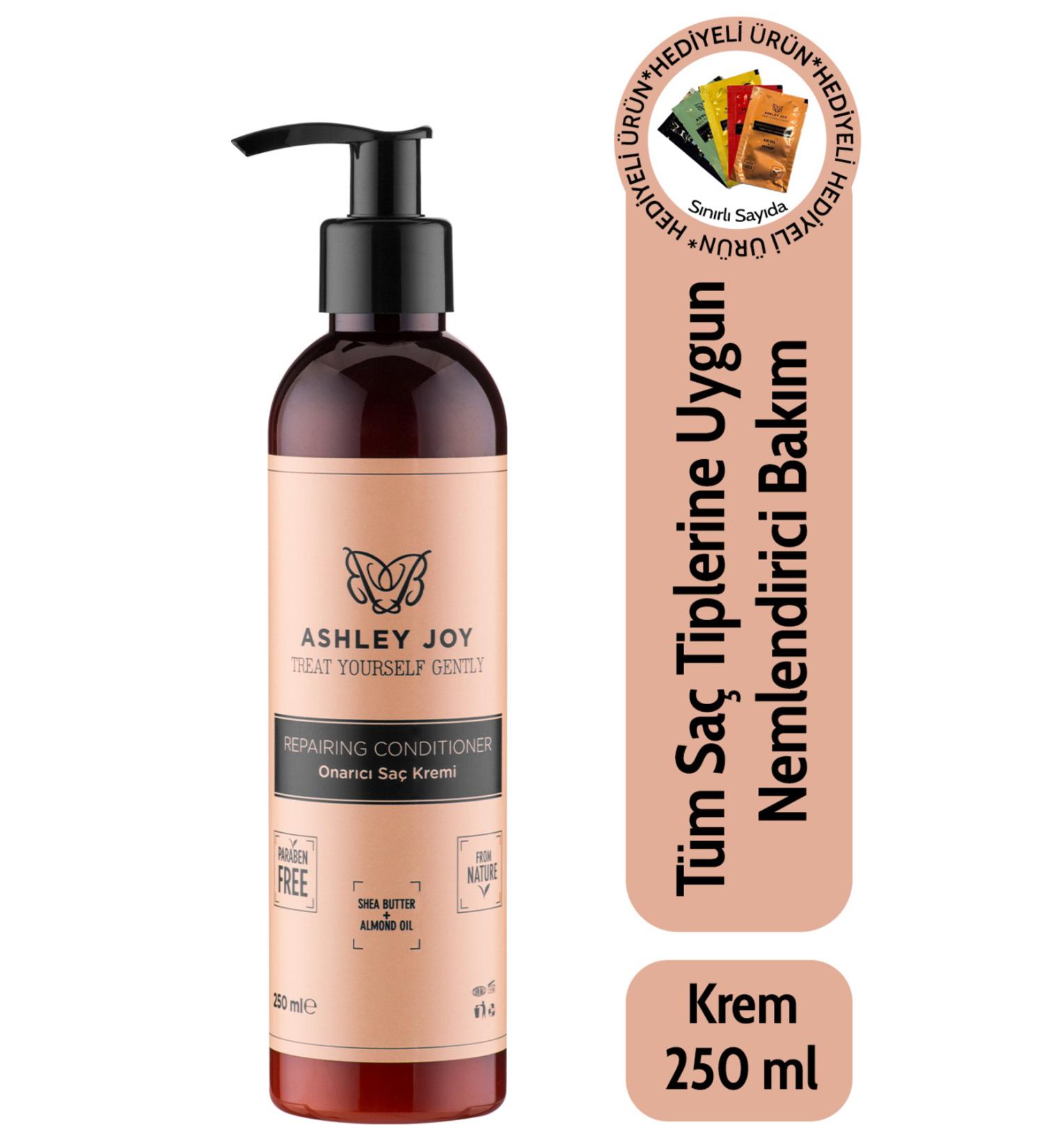 Ashley Joy Almond Oil Repairing Hair Conditioner 250 ml 8690973382917 - Buy Online on GoSupps.com