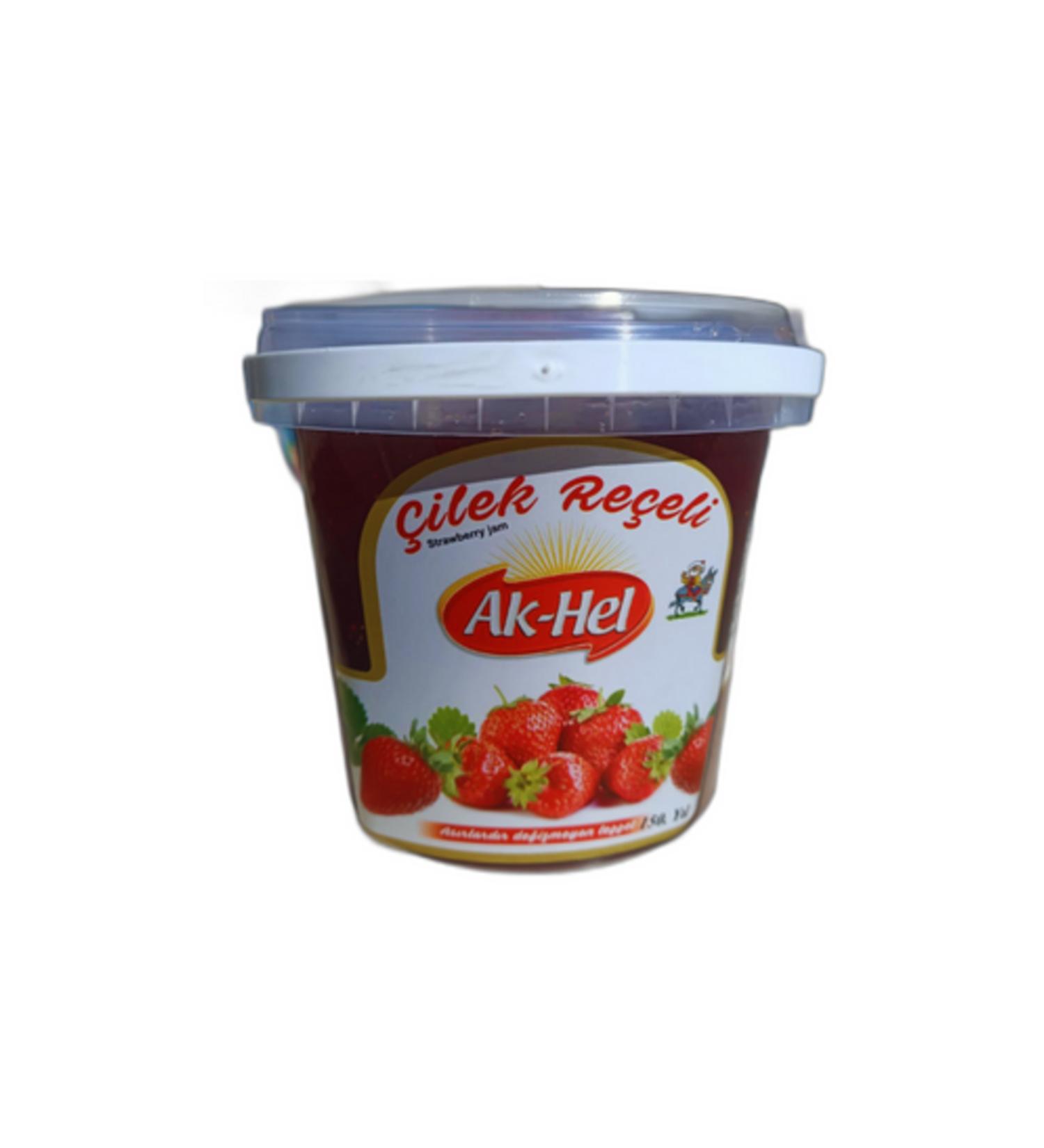 egpa food Akhel Strawberry Jam 1500 gr