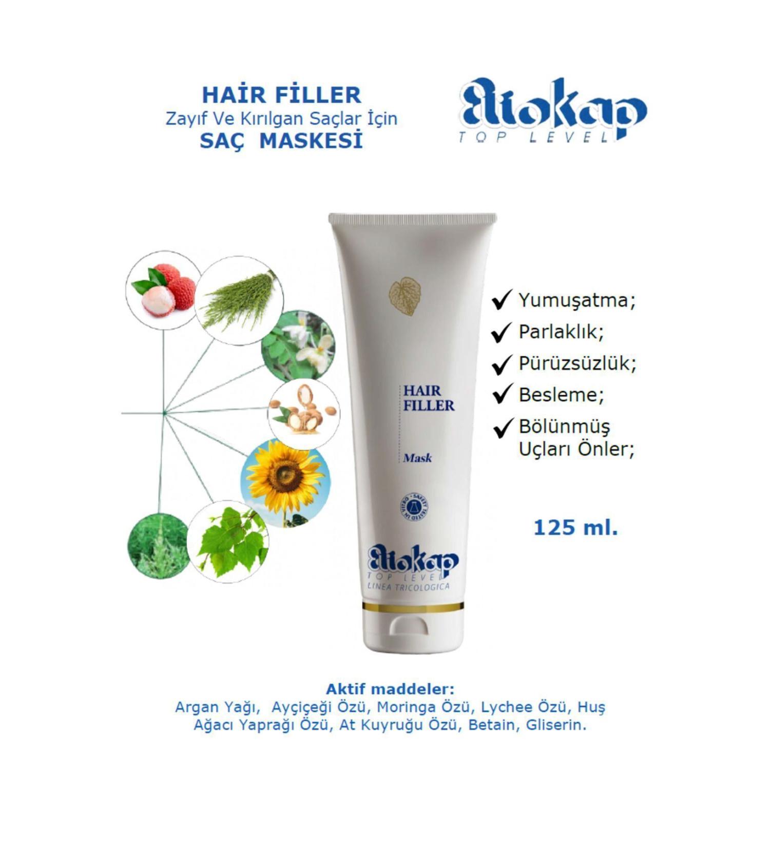 Eliokap Hair Plumping Mask For Weak and Fragile Hair 125 ml