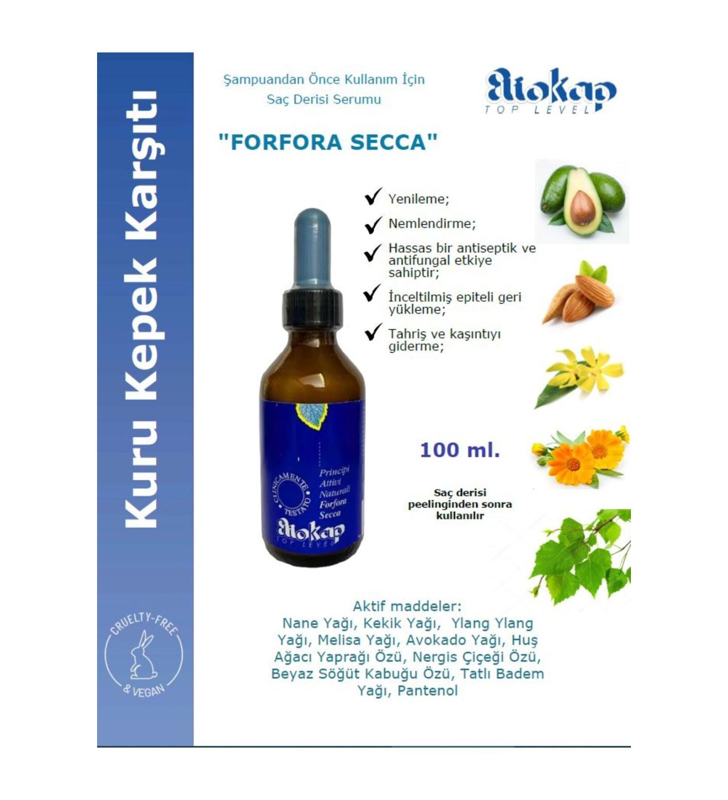 Eliokap Anti-Dandruff Natural Active Ingredient Hair Serum 100 Ml.