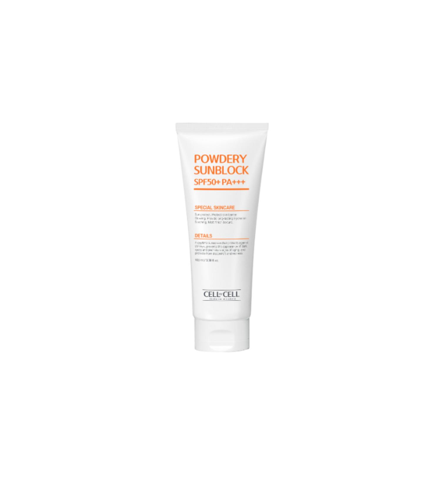 Cell by Cell POWDERY SUNBLOCK SPF50+ PA+++ 100ML