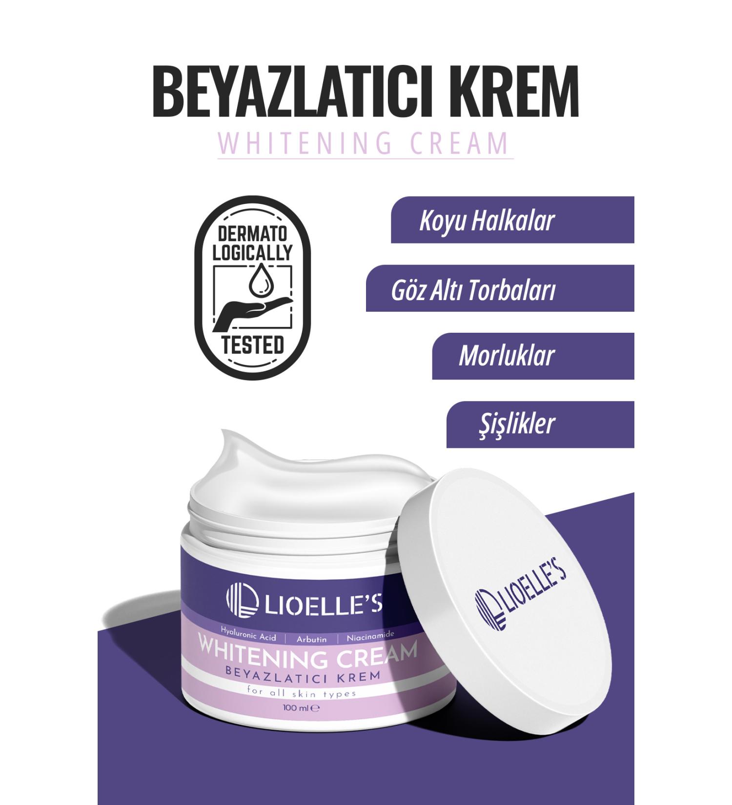 Lioelles Underarm-knee-elbow and Bikini Area Skin Whitening Cream 100 ml Skin Whitening Cream - Buy Online on GoSupps.com