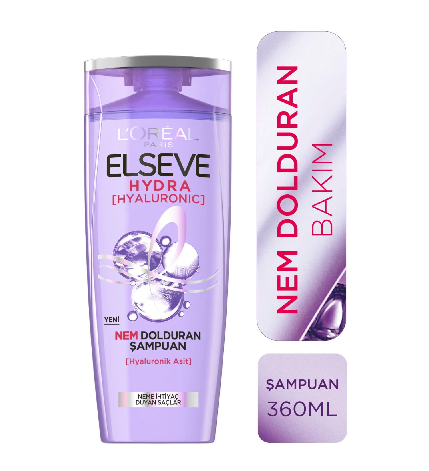 Elseve Hydra hyaluronic Moisture Filling Shampoo 360ml - Buy Online on GoSupps.com