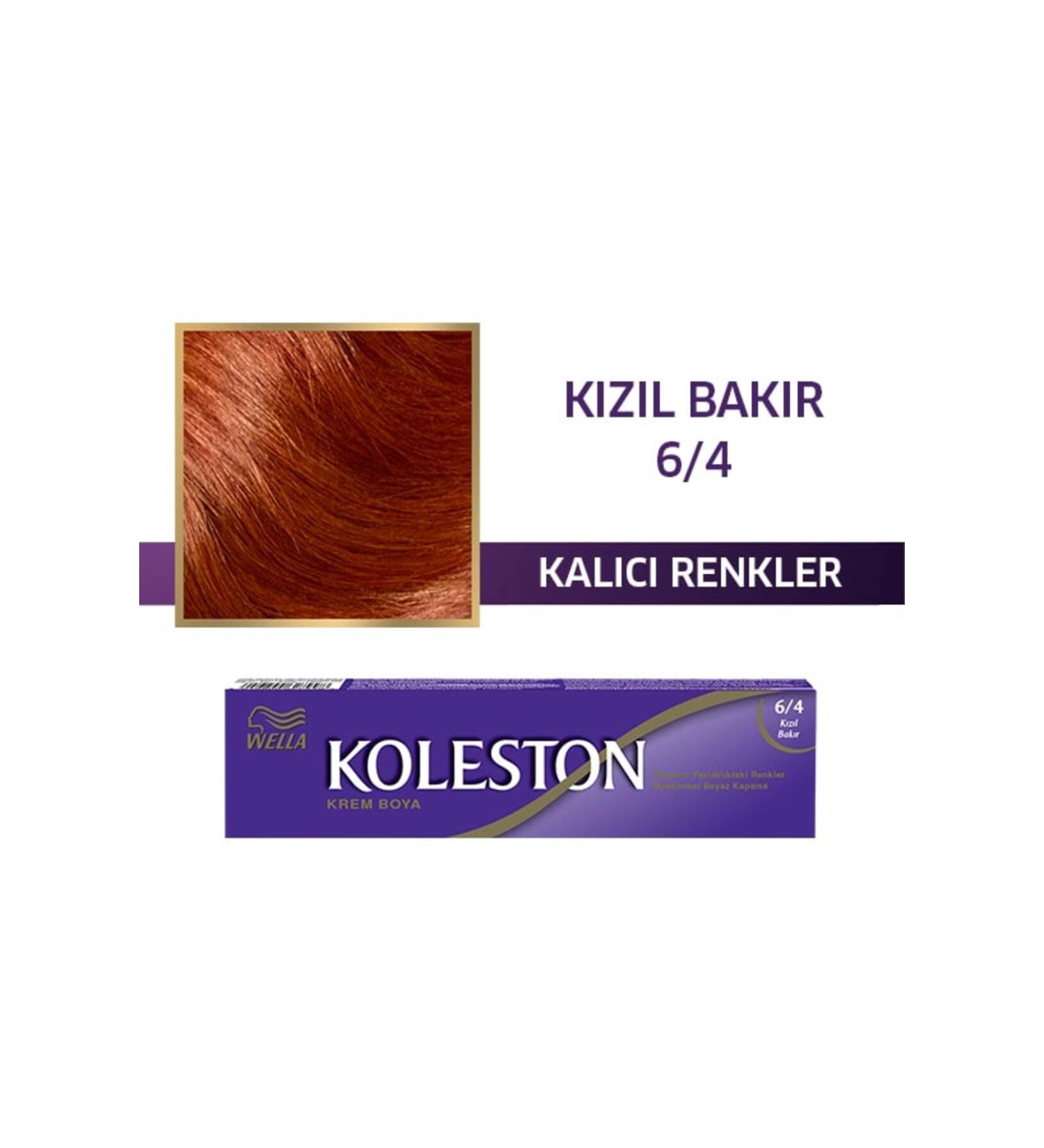 Wella Koleston Single Tube Dye 6/4 Red Copper - Buy Online on GoSupps.com