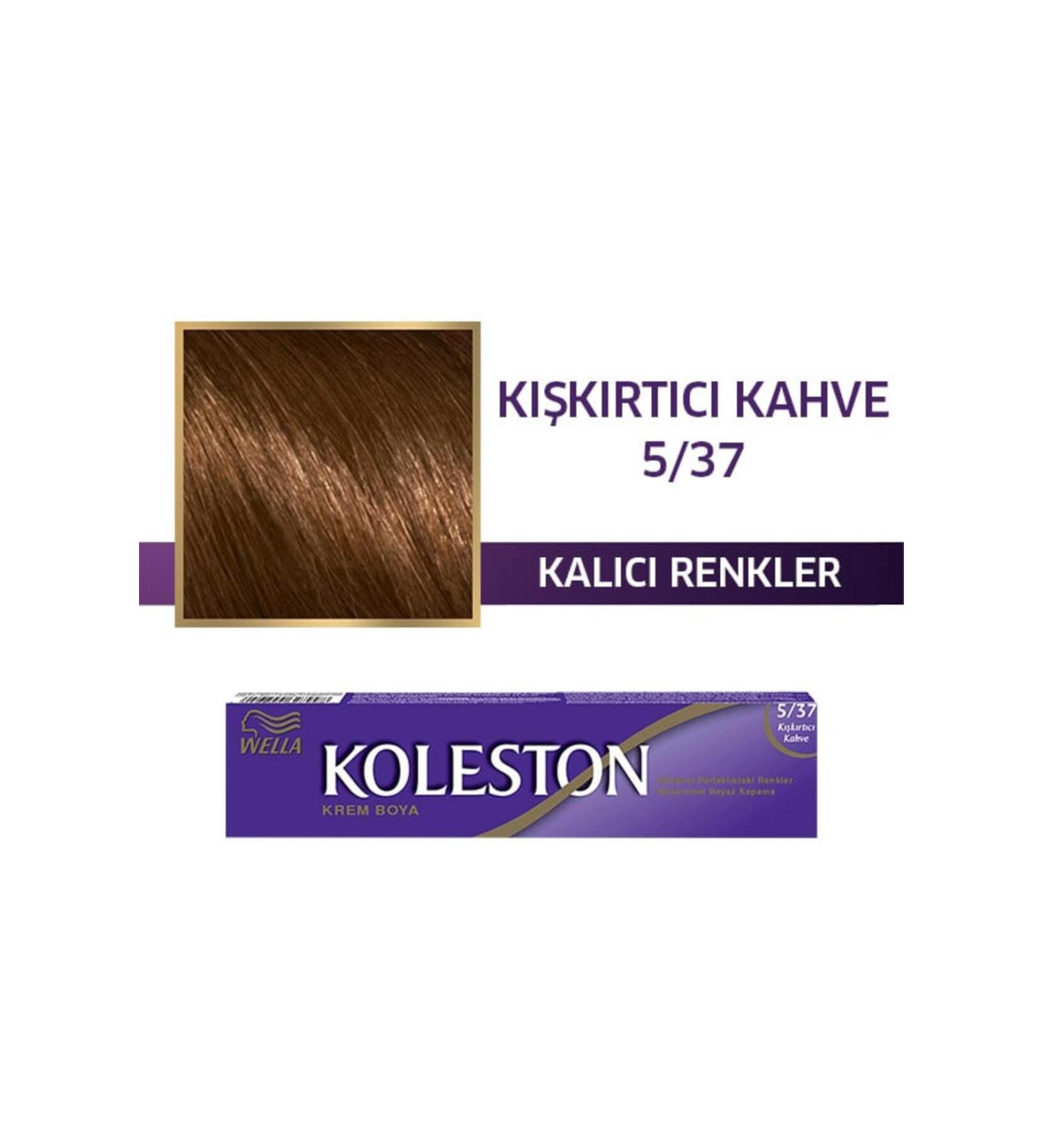 Wella Koleston Single Tube Paint 5/37 Provocative Brown - Buy Online on GoSupps.com