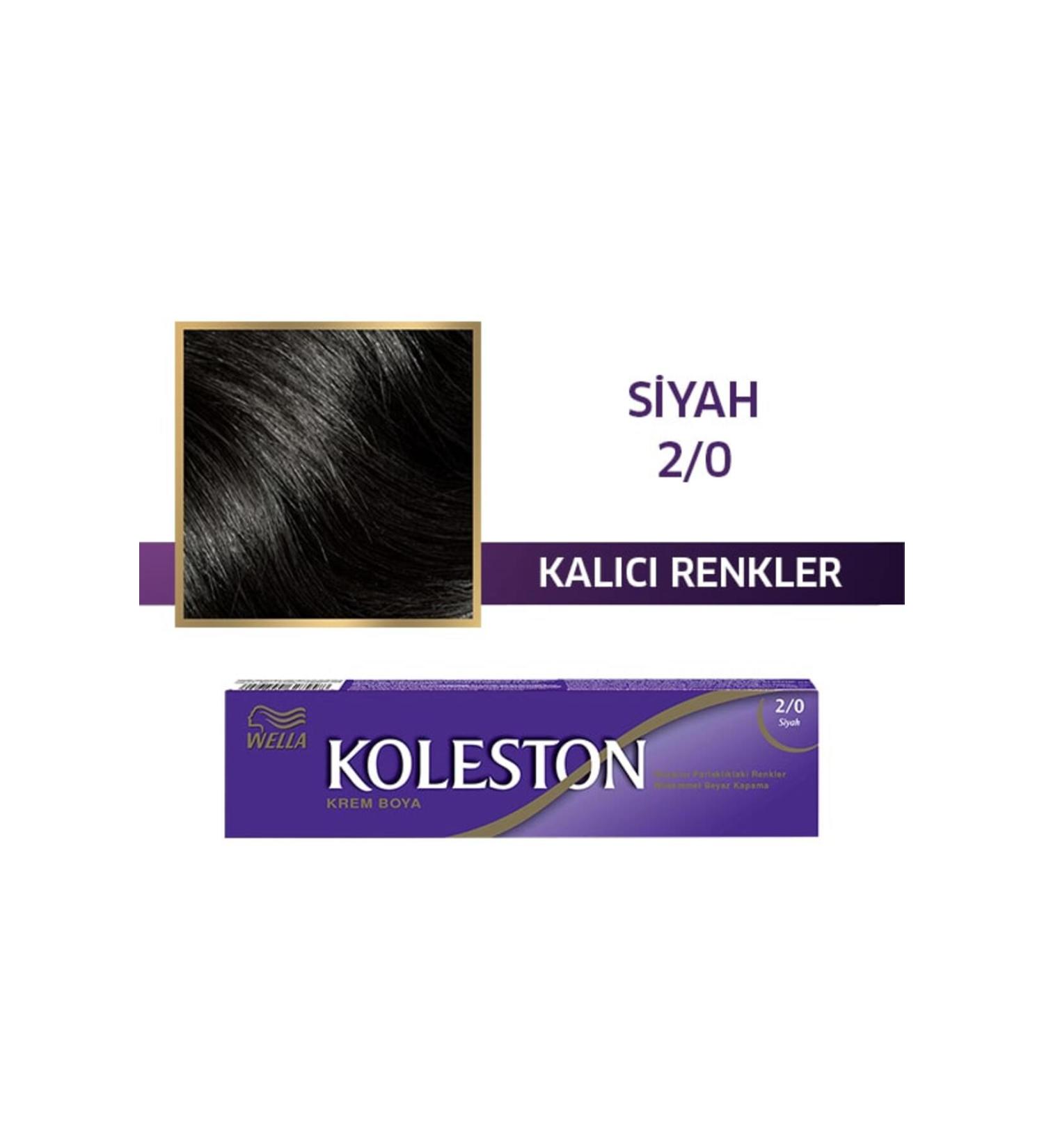 Wella Koleston Single Tube Paint 2/0 Black - Buy Online on GoSupps.com