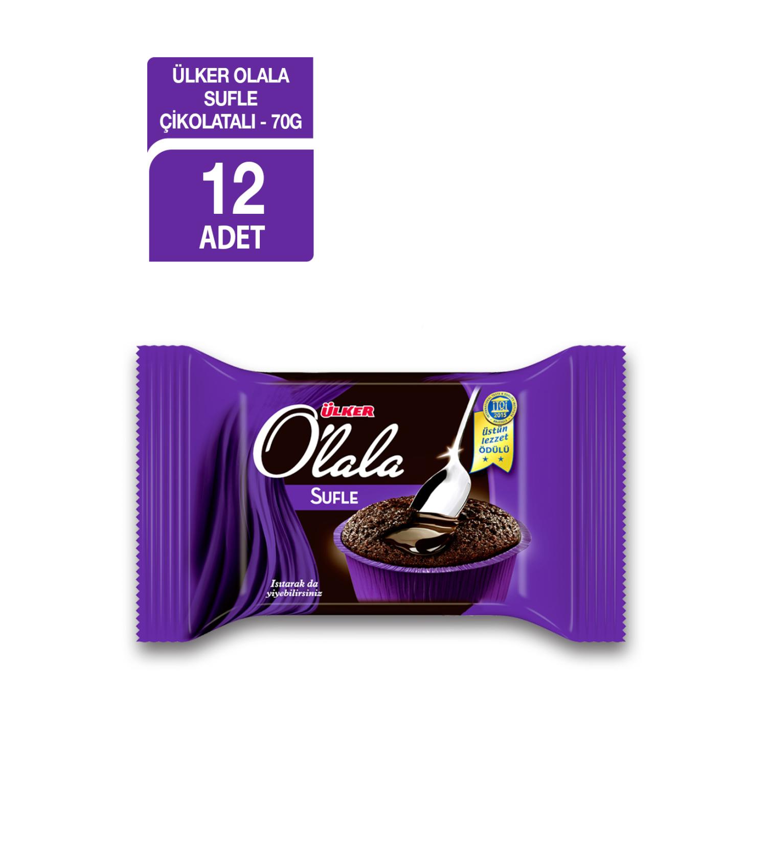 Ulker Olala Souffl Cake 70 gr 12 pieces
