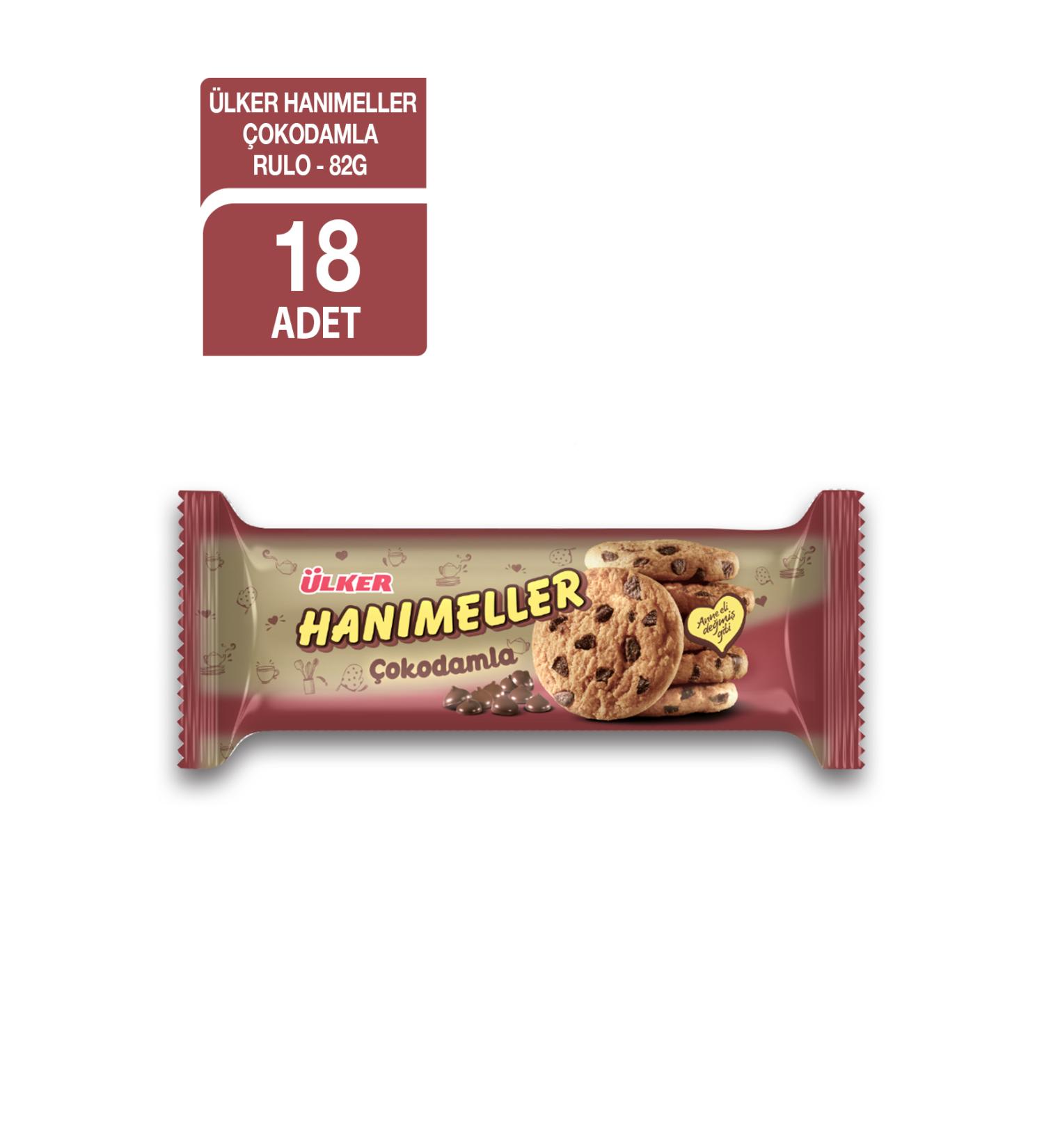 Ulker Hanimeller Cokodamla Roll 82 gr 18 pieces