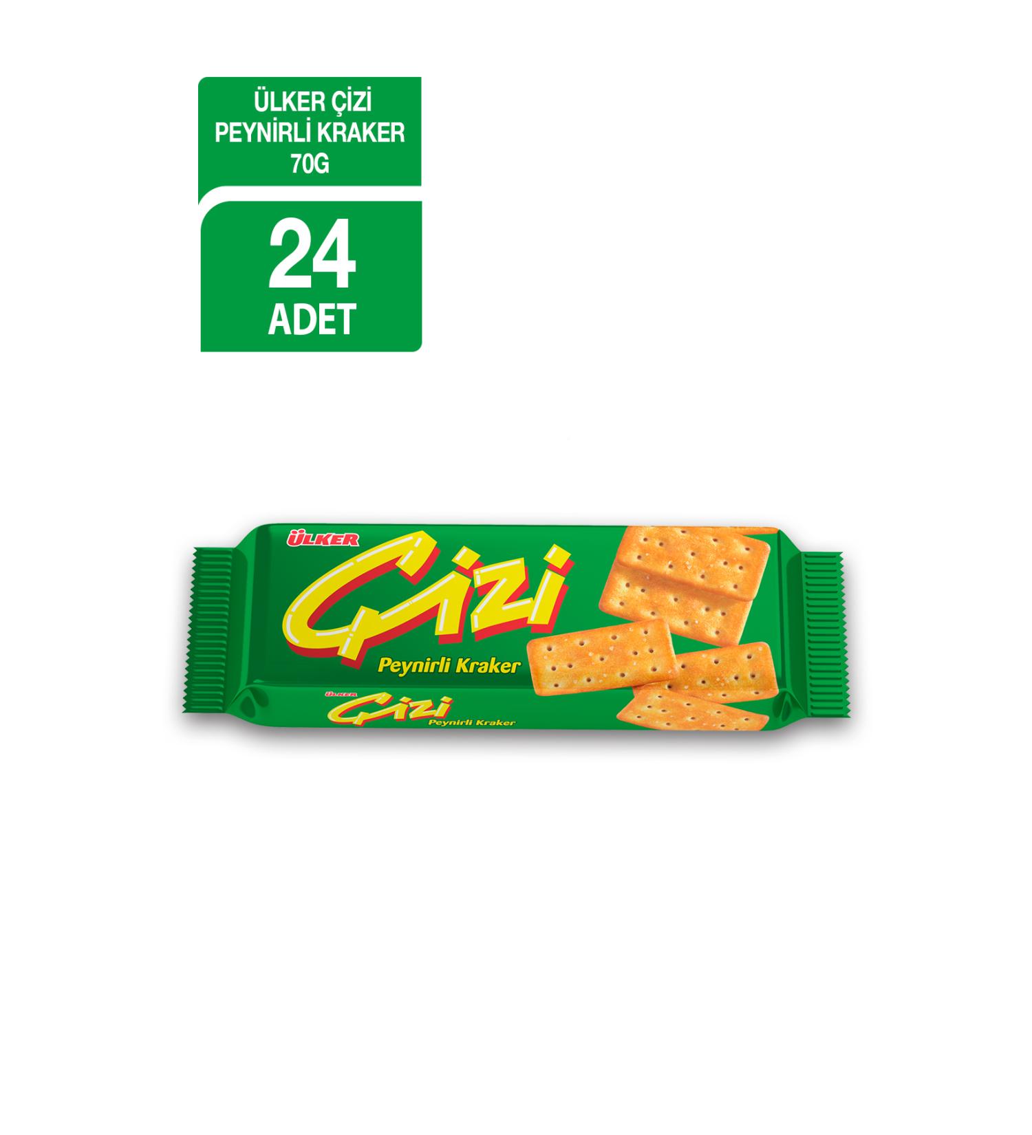 Ulker Crackers 70 gr 24 pieces