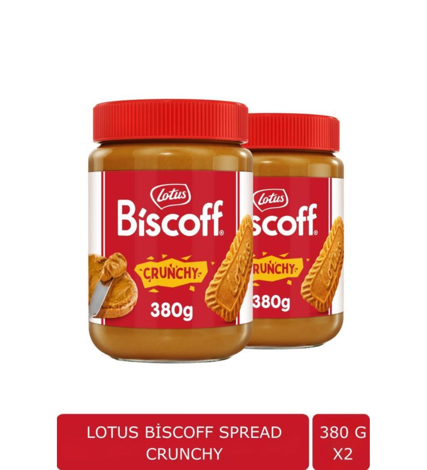 Lotus Biscoff Spread Crunchy 380 GX 2 - Buy Online on GoSupps.com