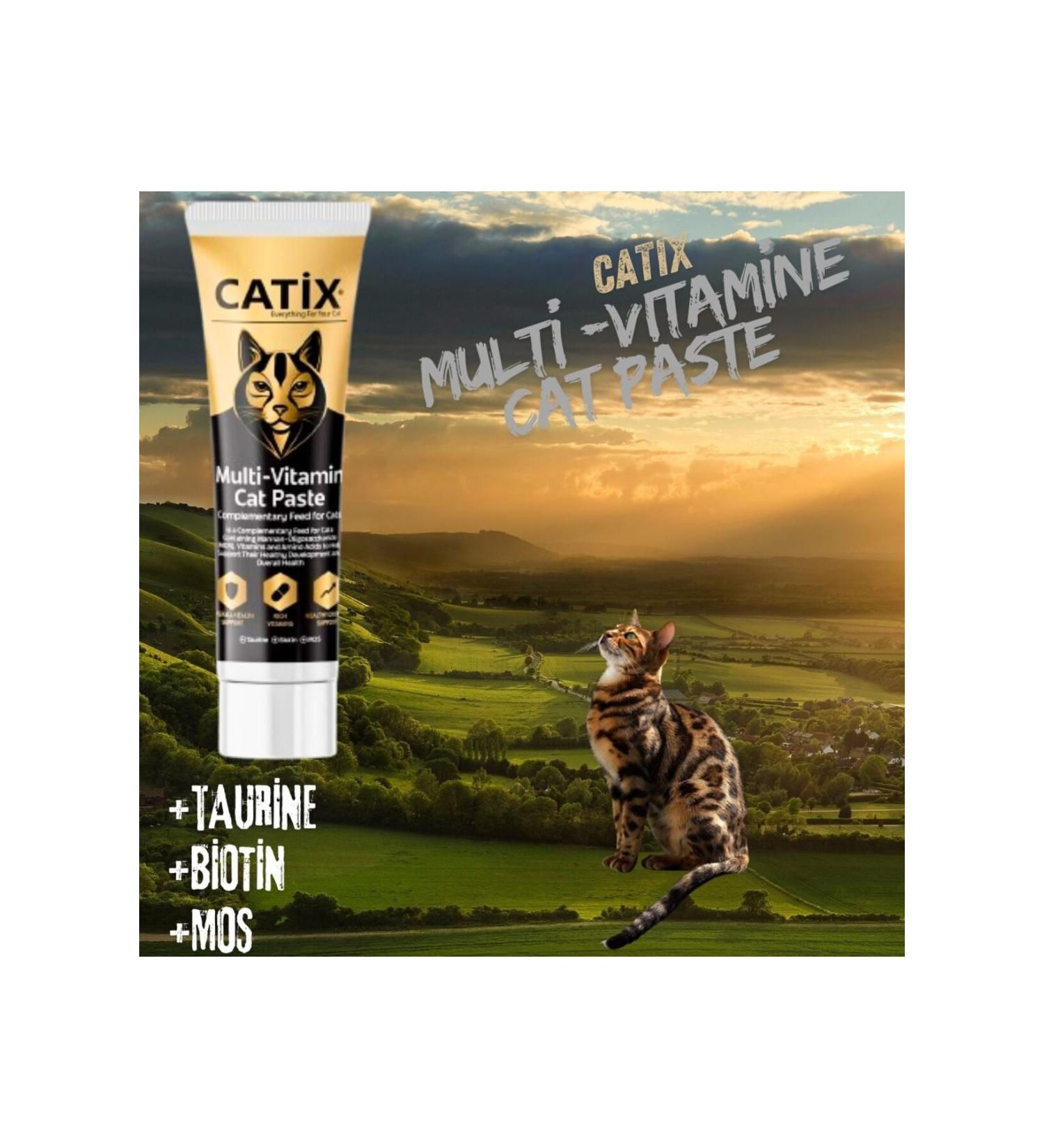 CATIX Multi Vitamin Paste for Cats) 100 ML (11 vitamins)