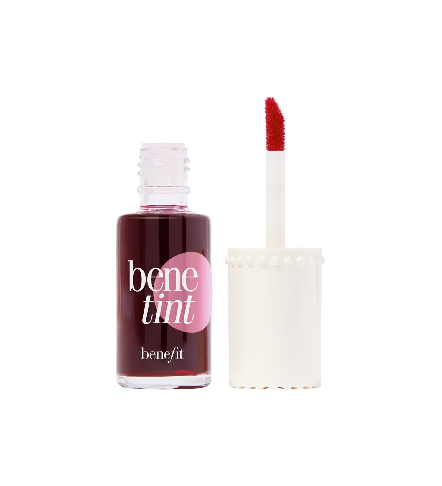 benefit cosmetics Bene Tint-Intense Pigmented Long-Lasting Multi-Purpose Liquid Lipstick & Blush - Buy Online on GoSupps.com