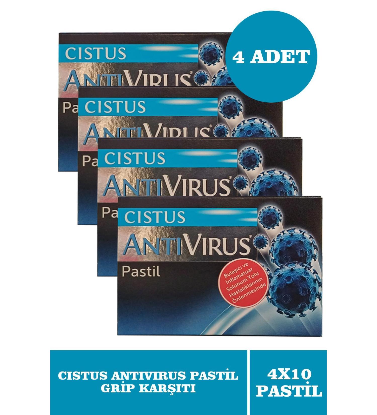 CISTUS Antivirus Pastille 10 4 Pieces