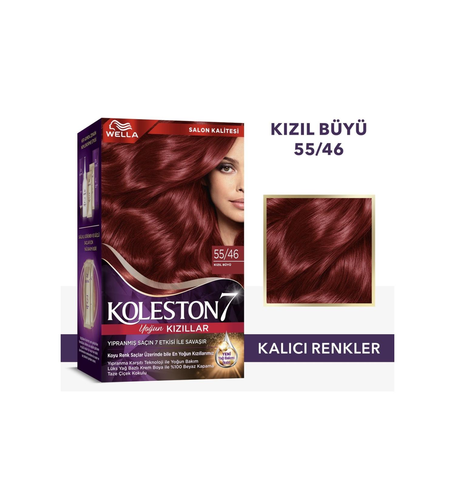 Wella Koleston Supreme Hair Dye 55/46 Red Magic - Buy Online on GoSupps.com