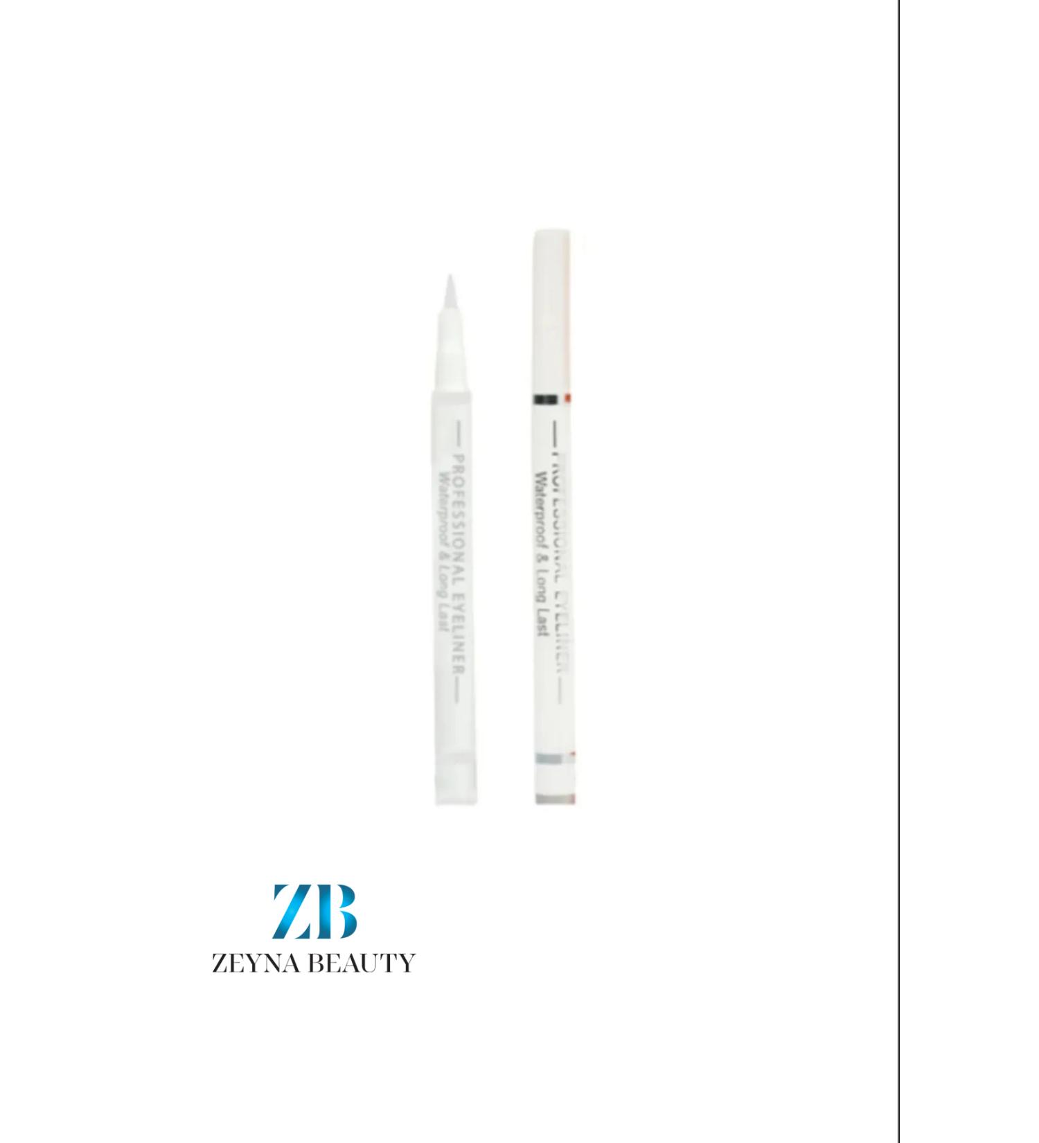 ZEYNABEAUTY Colored Eyeliner White