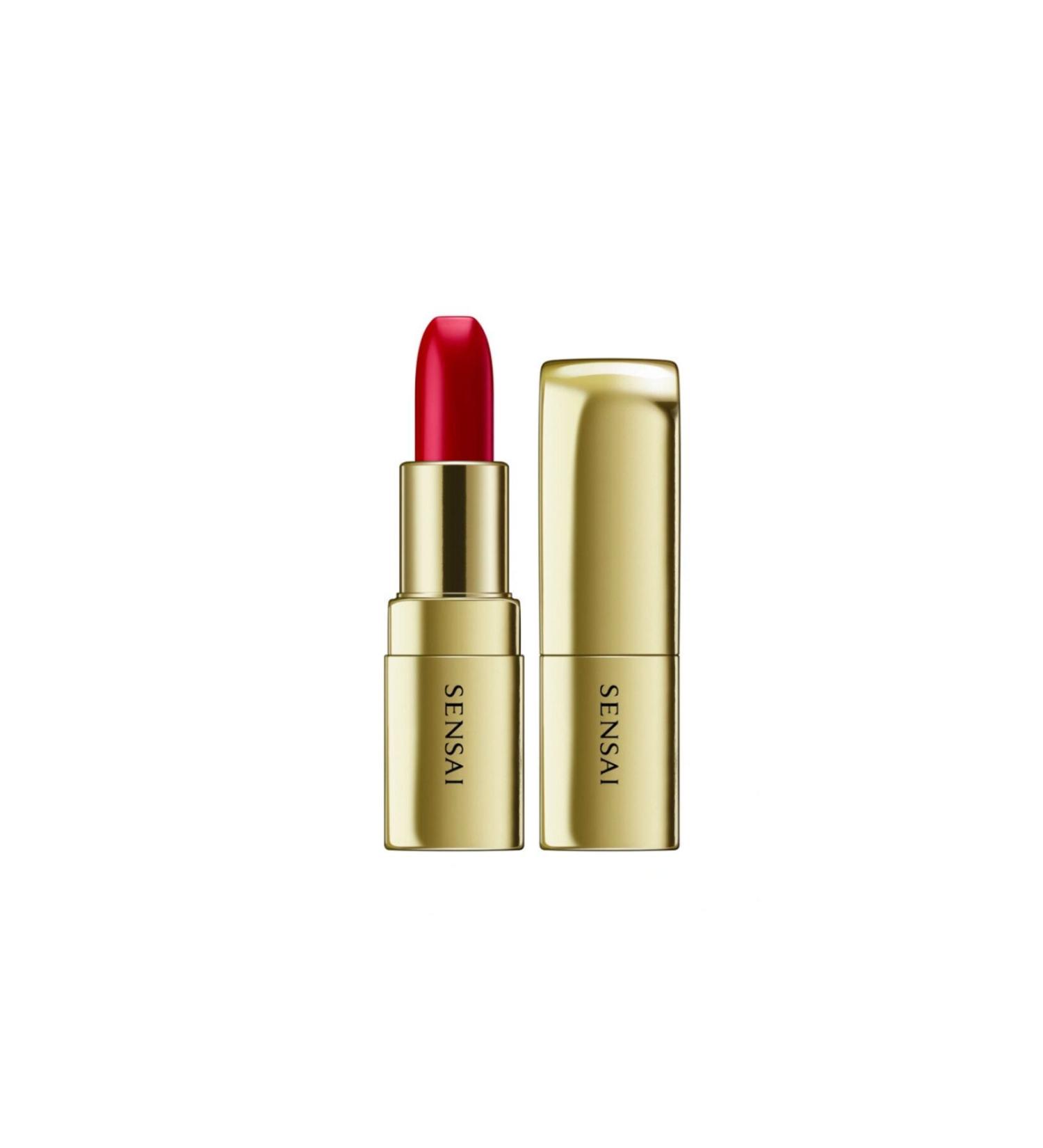 Sensai Instant Moisturizing Color-Resistant Permanent Shiny Lipstick-02 Sazanka Red PSSNS.254