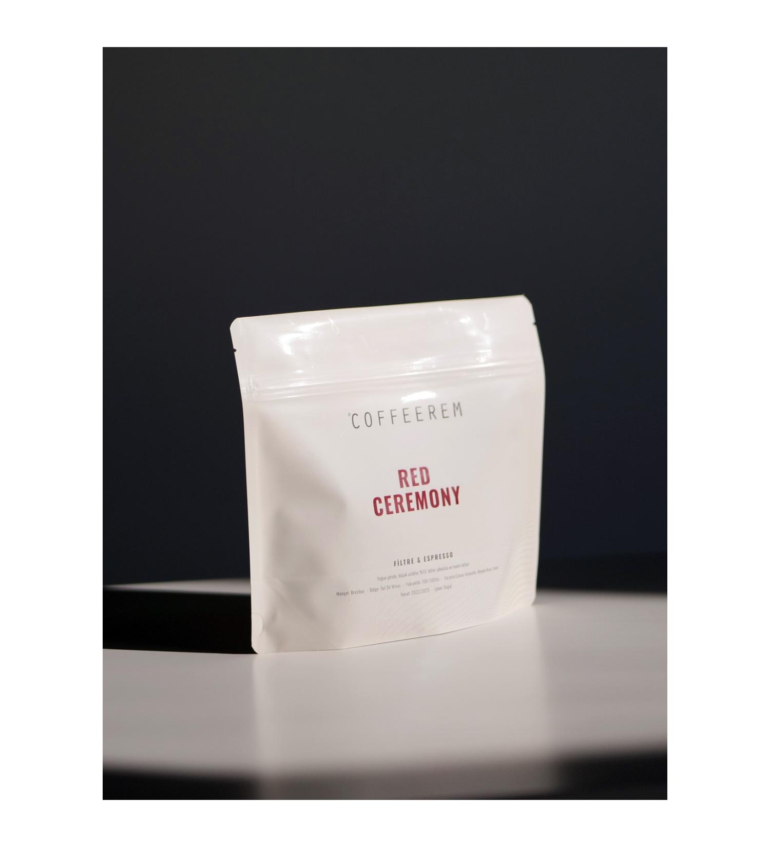 Coffeerem Red Ceremony 250 gr Espresso & Filter Coffee