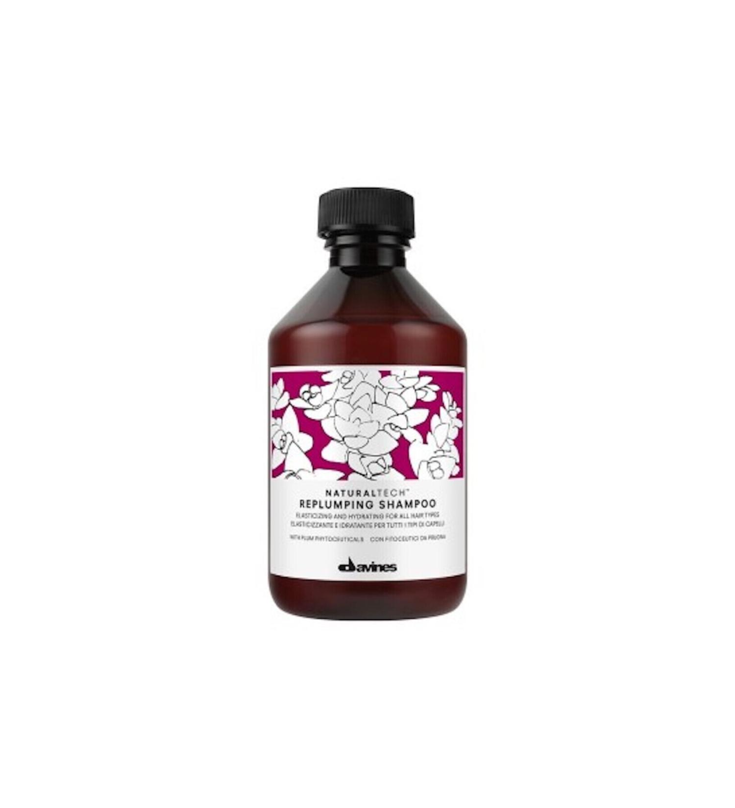 Davines - Naturaltech Replumping Moisturizing Shampoo That Gives Hair Elasticity (250ML) kuatto