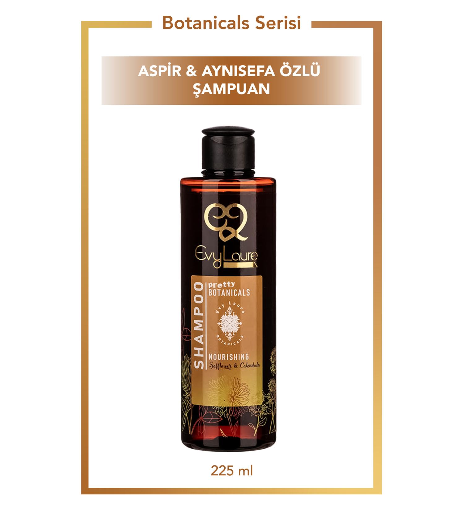 EvyLaure Safflower Oil & Calendula Shampoo | Nourishing | Botanical | 225 ml - Buy Online on GoSupps.com