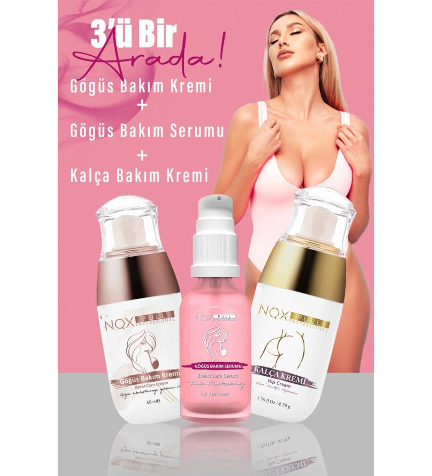 NQX PULL Breast Lifting and Plumping Cream 50 ml - Buy Online on GoSupps.com