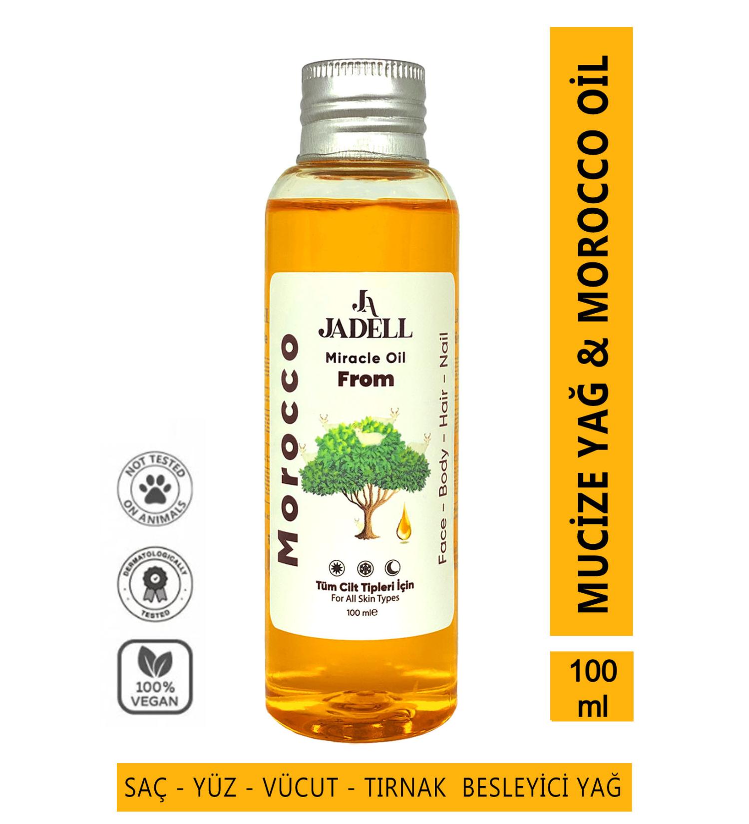 JADELL Nourishing & Moisturizing Miraculous Morocco Miracle Oil for All Skin and Hair Types 100 ml - Buy Online on GoSupps.com