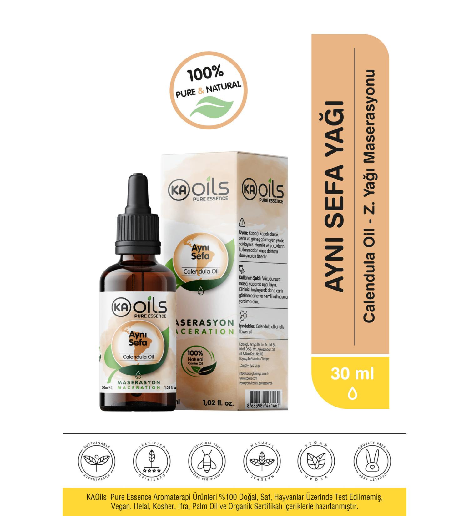 KAOils Pure Essence Calendula Oil 30 ml