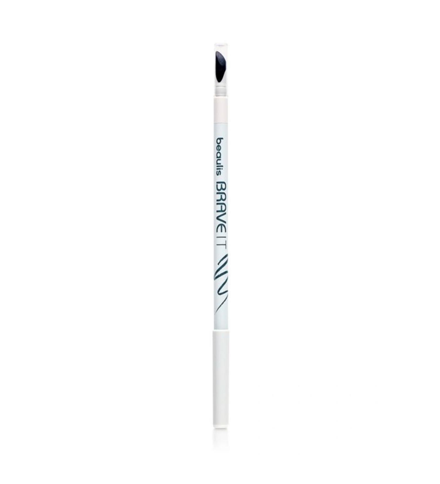 beaulis Brave It Smoky Eye Pencil 708 Forest Green with Sponge Applicator