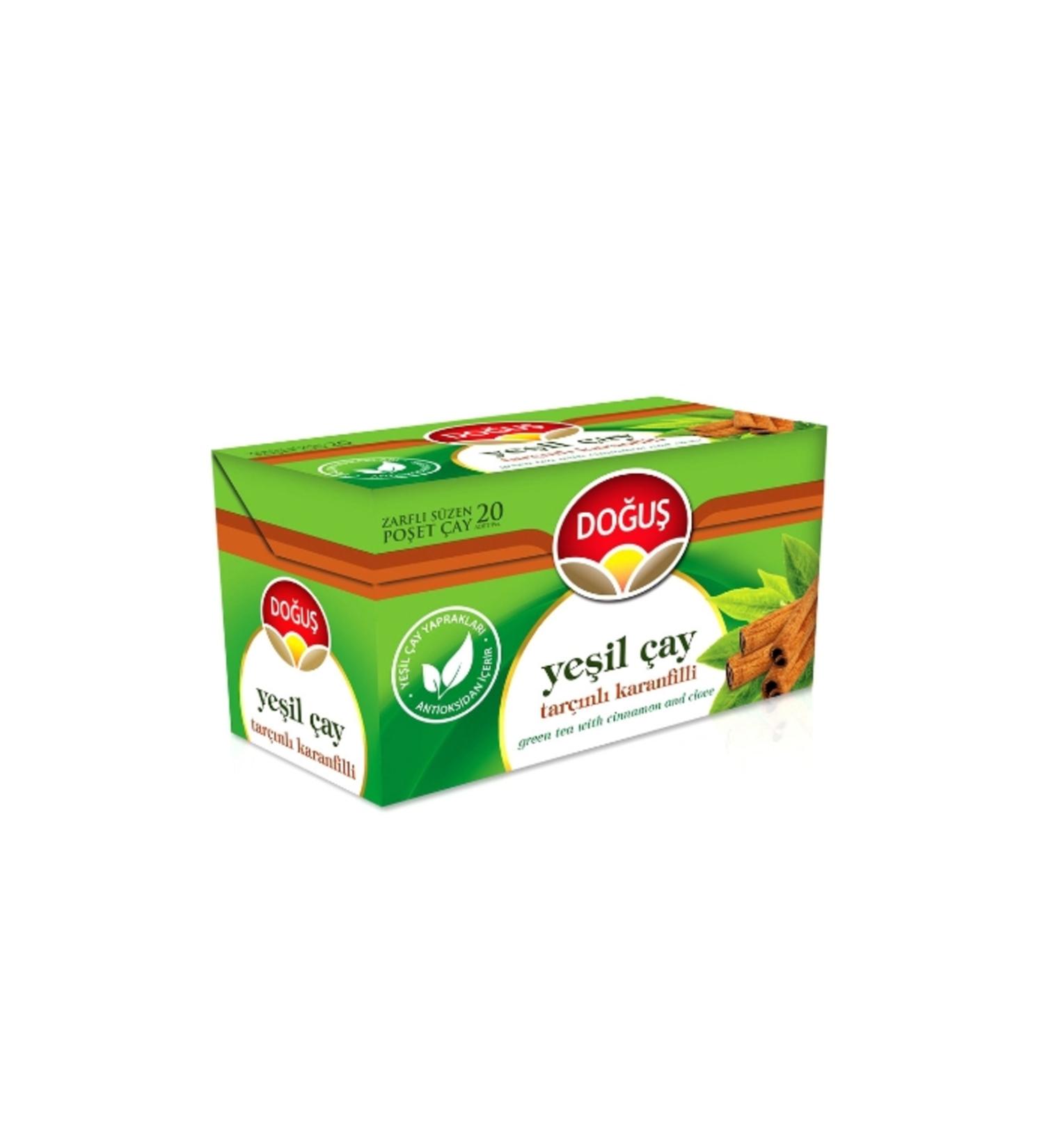 Do u Tea Do u Cinnamon Clove Green Tea 20's 35 Gr. (HERBAL TEA) (12's)
