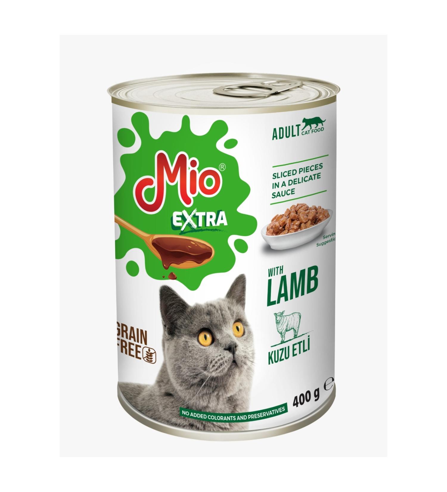 Mio Mio Extra 400 gr Cat - Lamb x 10