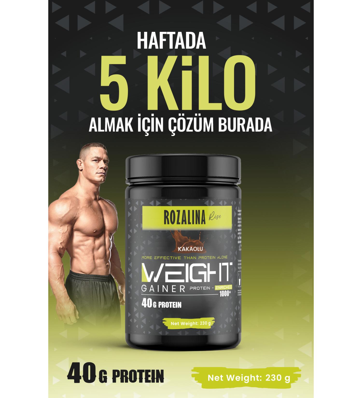 Rozalina Rise Weight Gainer Protein Nutritional Supplement Banana and Cocoa Flavored Mixture Weight Gainer (SET OF 1) - Buy Online on GoSupps.com