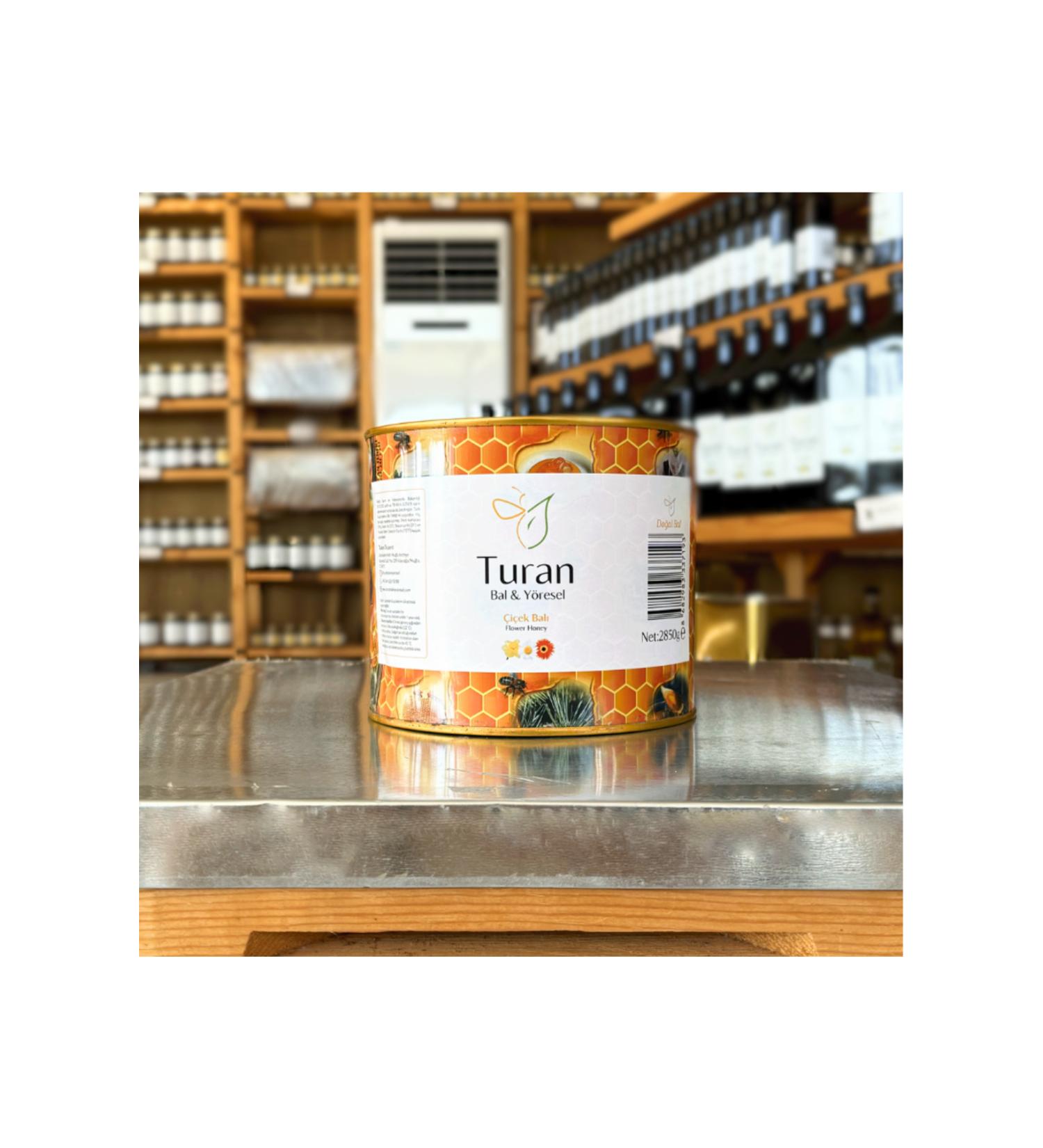 Turan Honey & Local FLOWER HONEY Tin 2850g