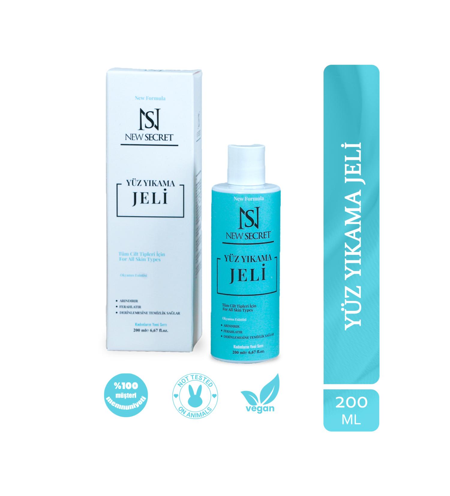 New Secret Cosmetic Face Wash Gel - Buy Online on GoSupps.com