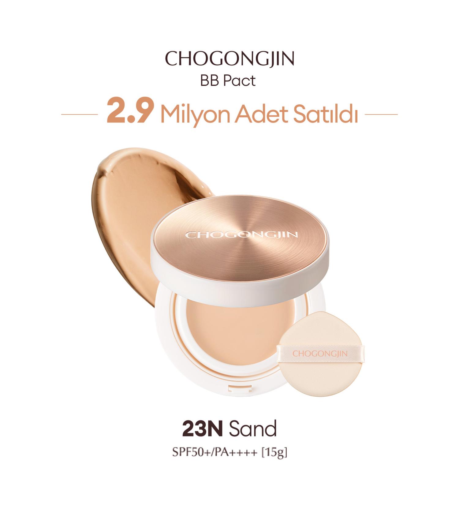 Missha Anti-Aging Care and Intensive Coverage Cream BB CHOGONGJIN BB Pact (23N) SPF50+/PA++++ - Buy Online on GoSupps.com