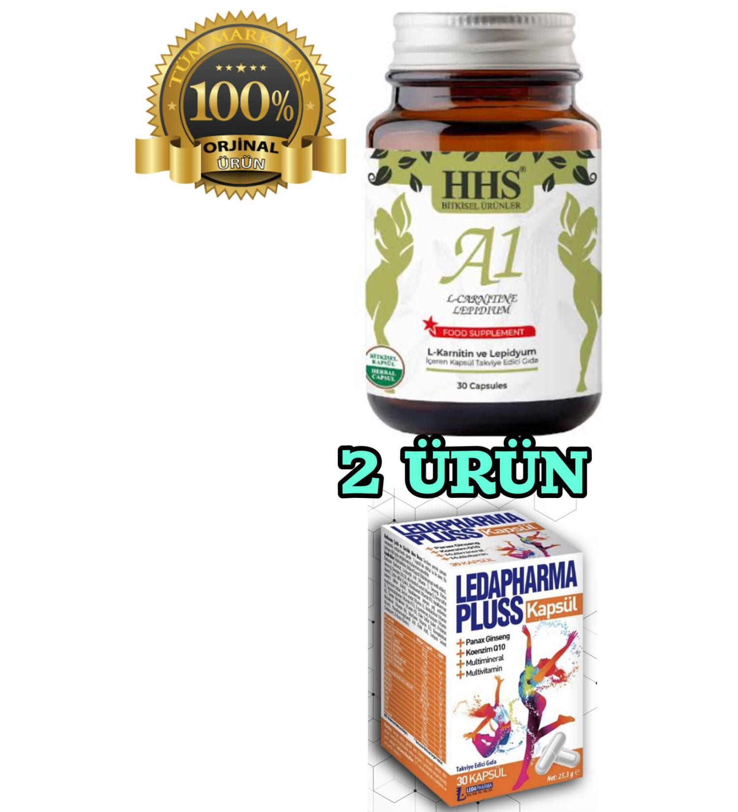 LedaPharma Pharma plus 30 KP+HHS A1 30kp HERBAL - Buy Online on GoSupps.com