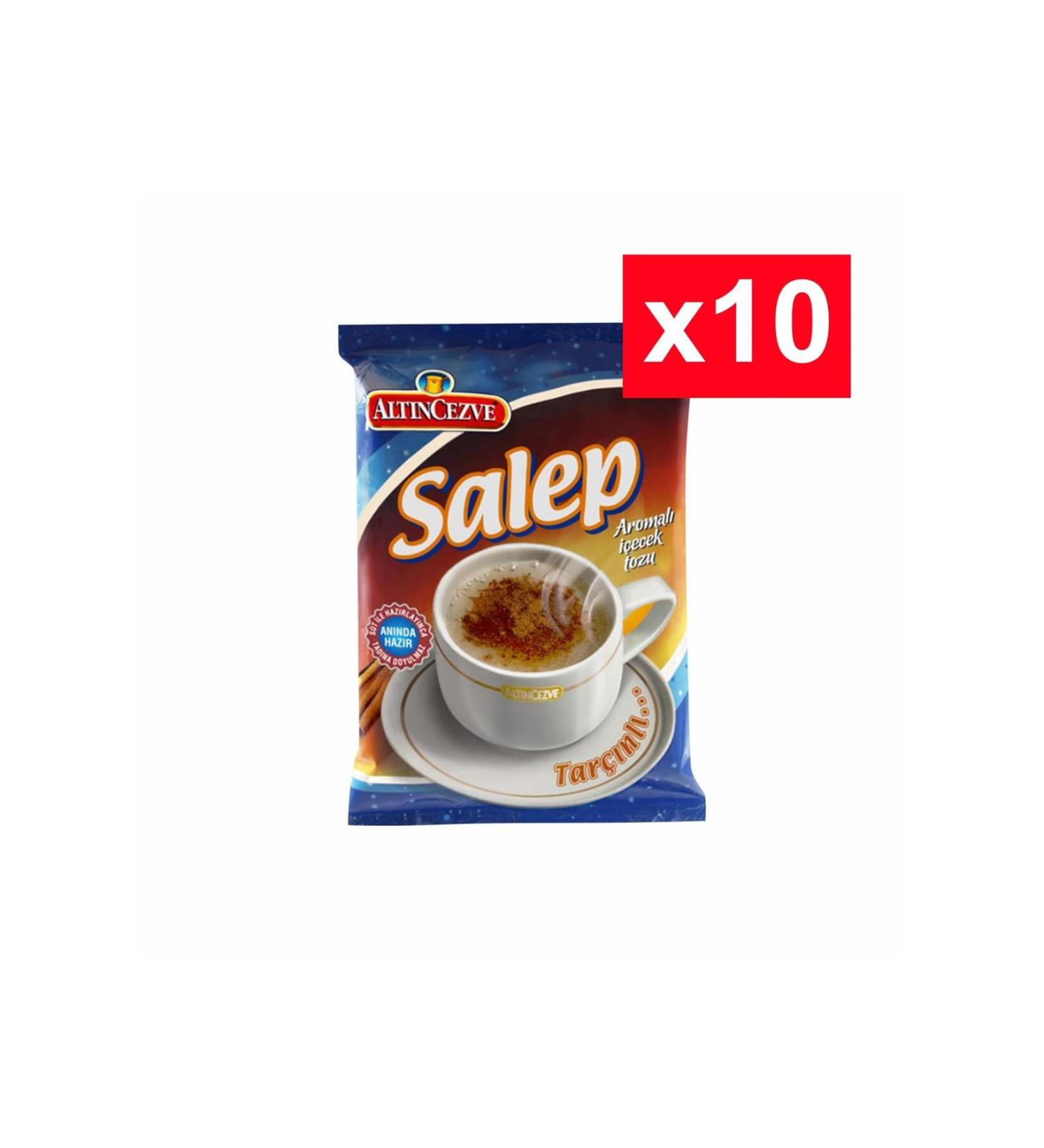 Alt ncezve Milk Salep 250 Gr - 10-PACK - Buy Online on GoSupps.com